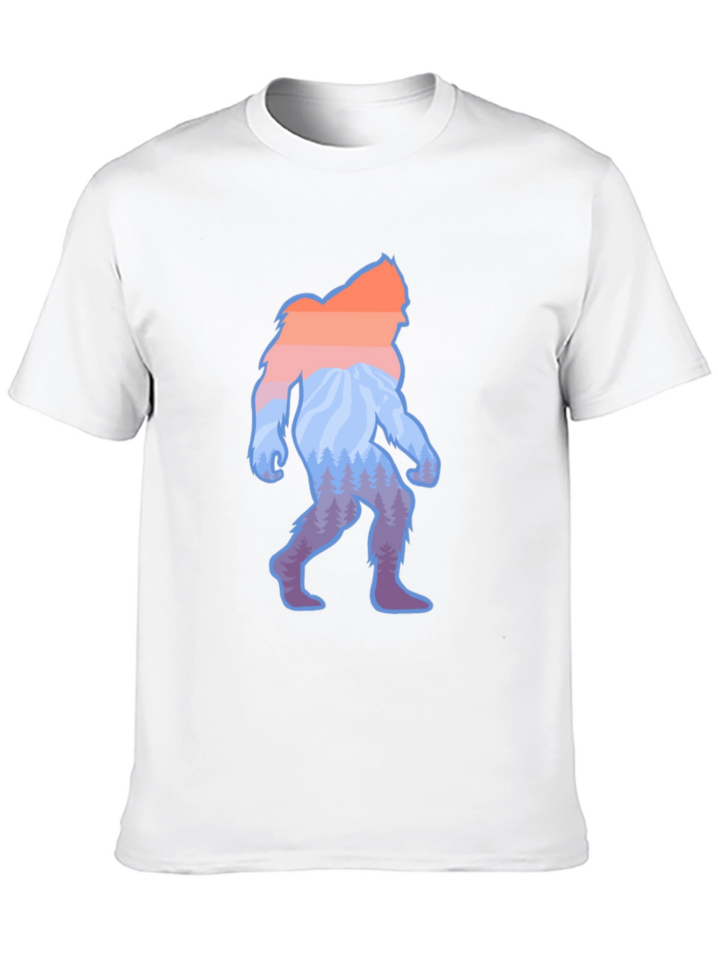 Sasquatch Sunset T-Shirt - Mountain Bigfoot Design
