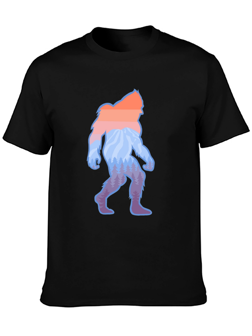 Sasquatch Sunset T-Shirt - Mountain Bigfoot Design