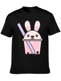 Bunny Boba Tee - Cute Kawaii Graphic T-Shirt