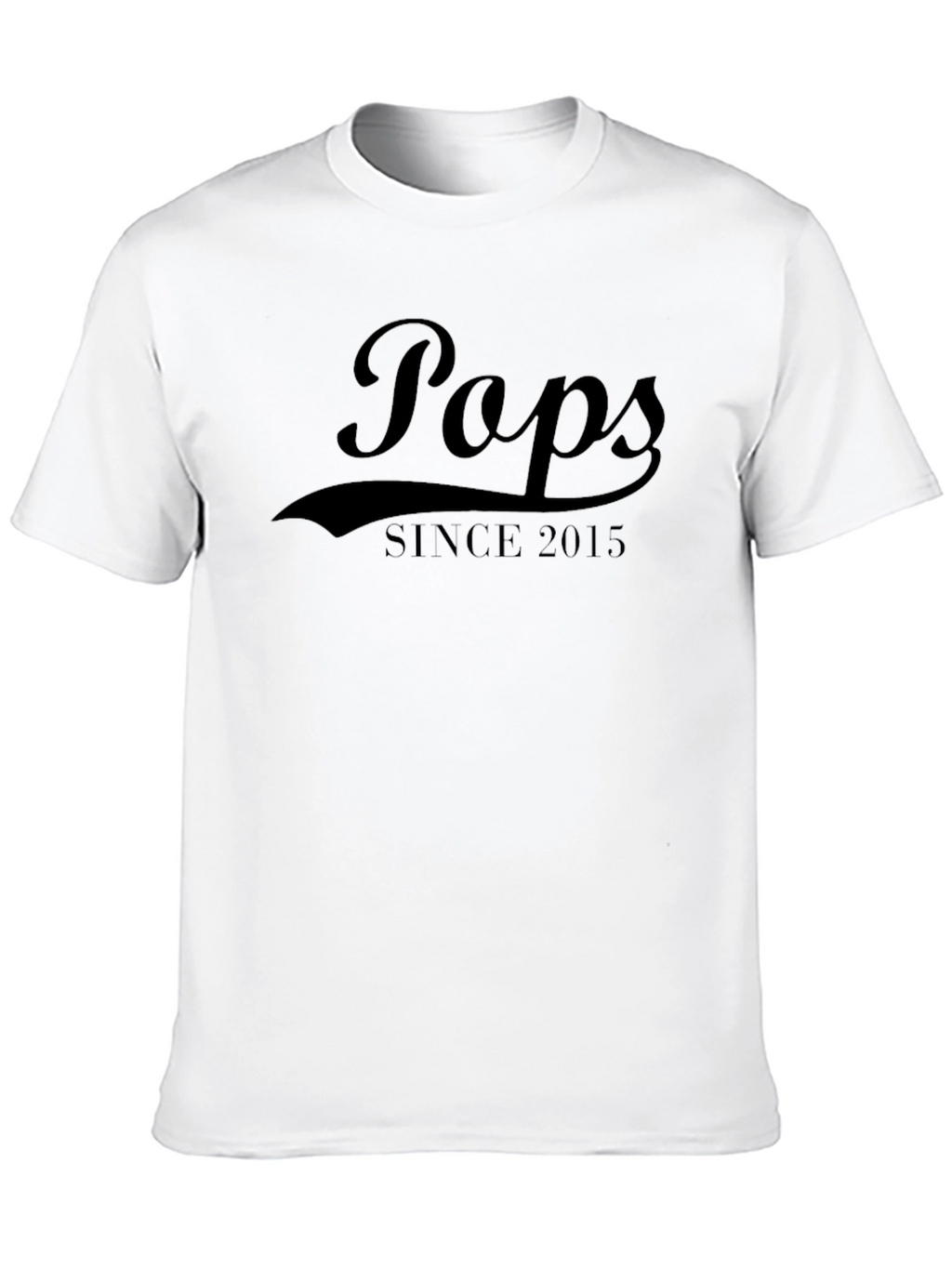 Pops Since 2015 Black T-Shirt