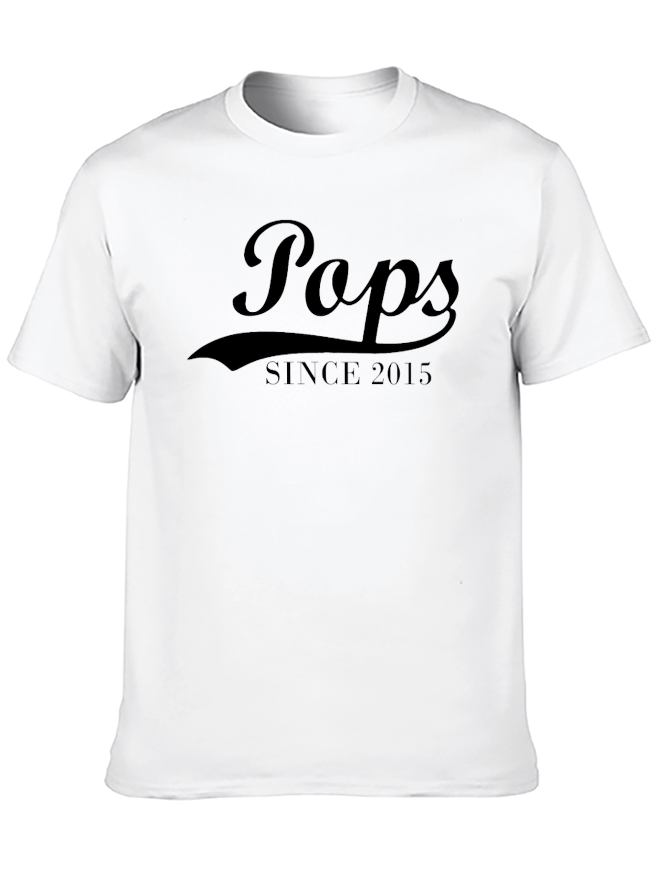Pops Since 2015 Black T-Shirt