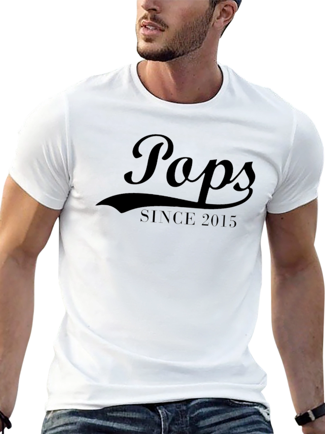 Pops Since 2015 Black T-Shirt