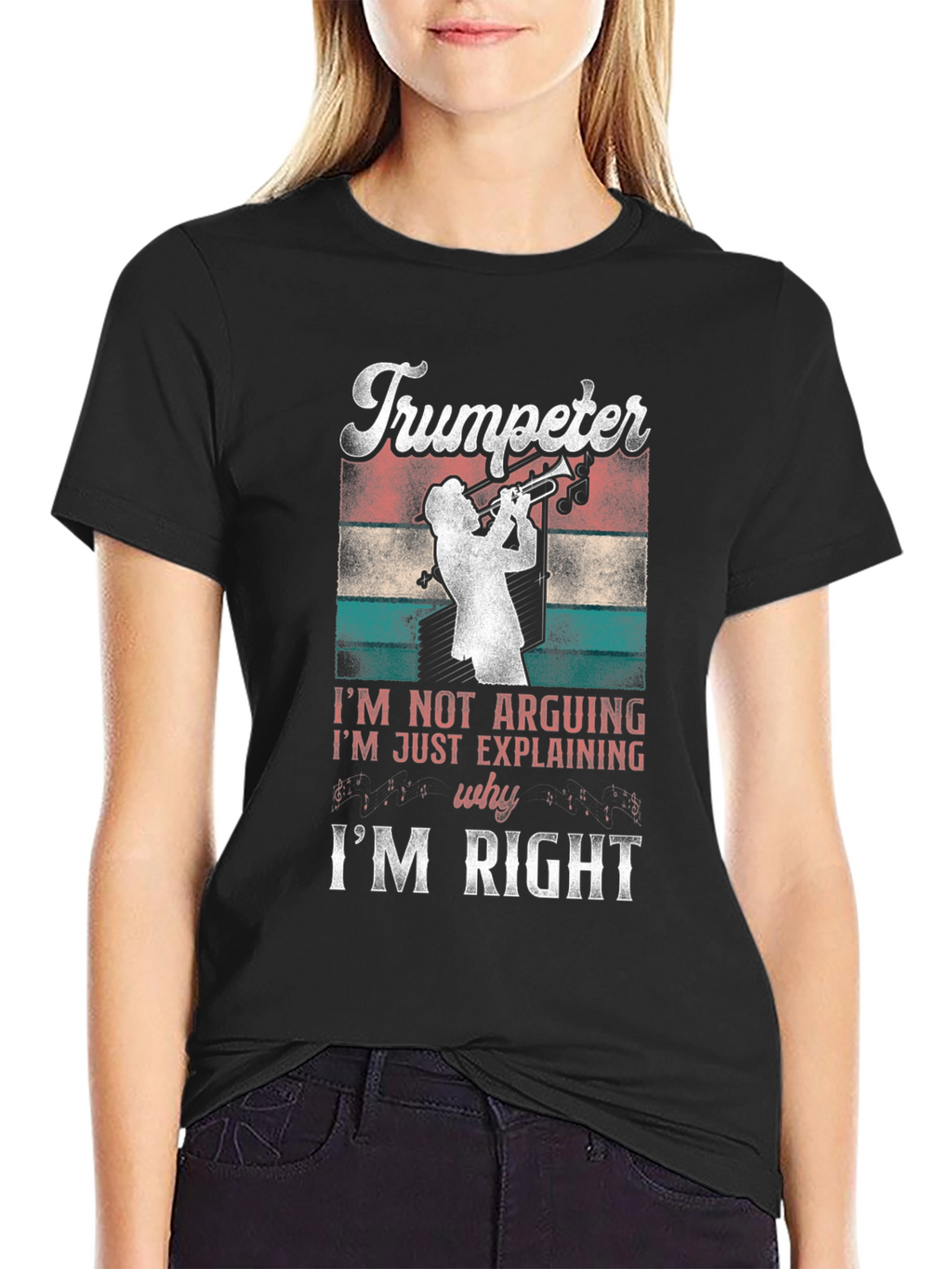 Trumpeter T-Shirt - Im Not Arguing Funny Tee