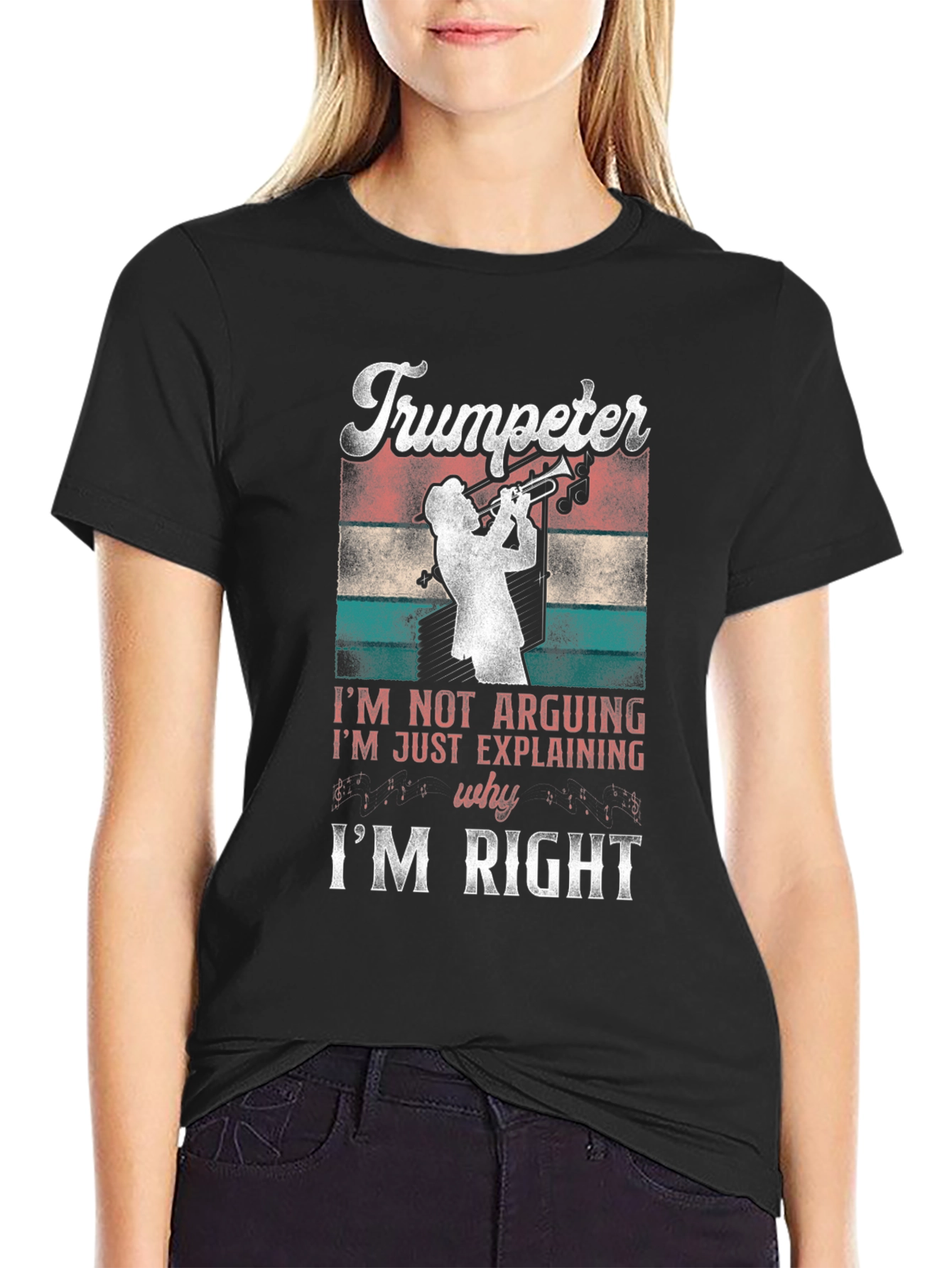 Trumpeter T-Shirt - Im Not Arguing Funny Tee