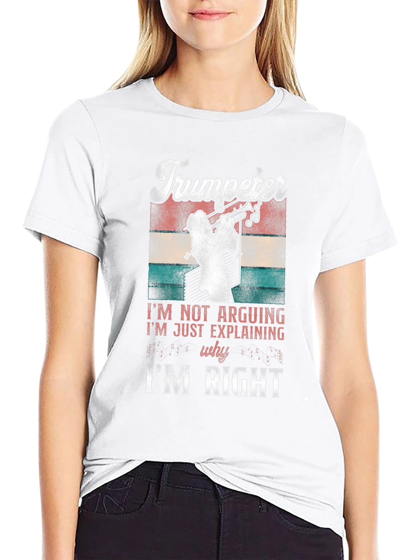 Trumpeter T-Shirt - Im Not Arguing Funny Tee