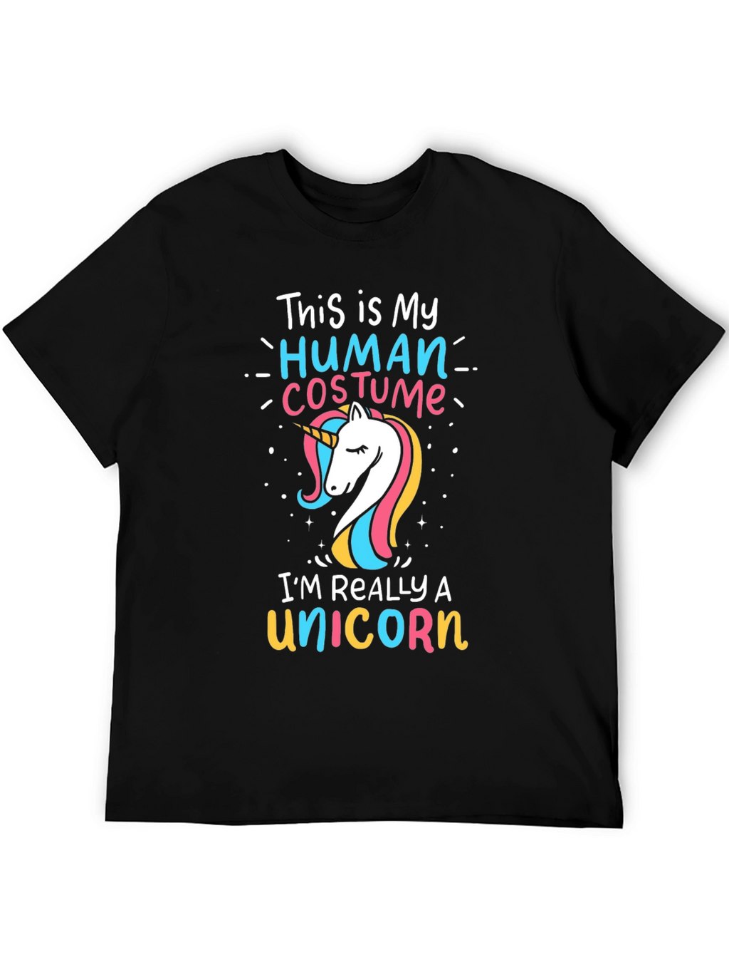 Human Costume Unicorn T-Shirt