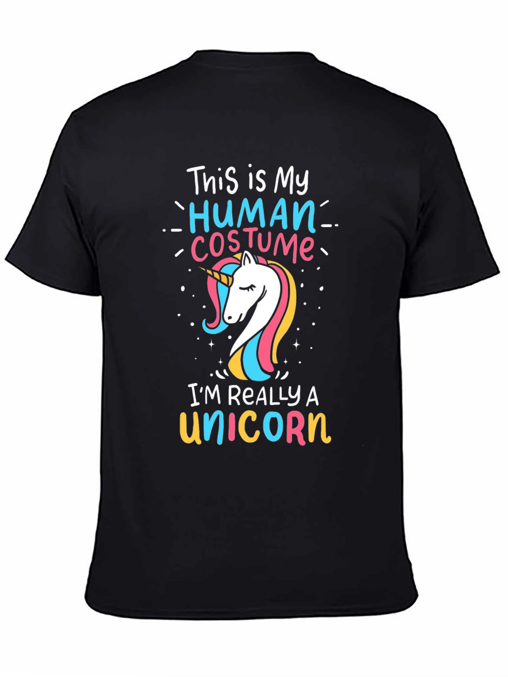 Human Costume Unicorn T-Shirt
