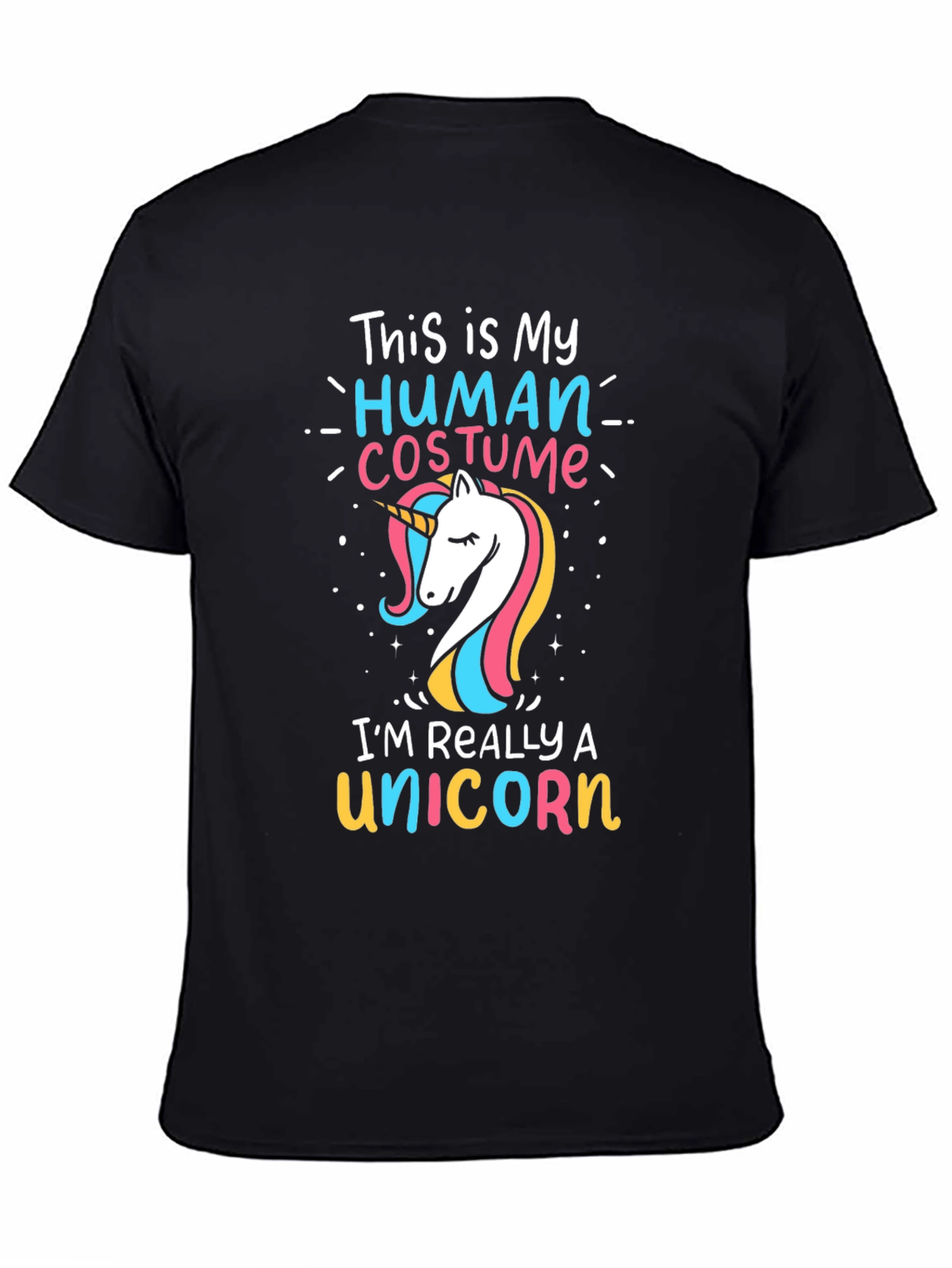 Human Costume Unicorn T-Shirt