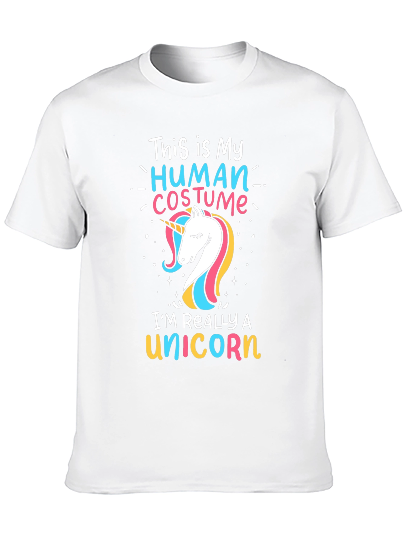 Human Costume Unicorn T-Shirt