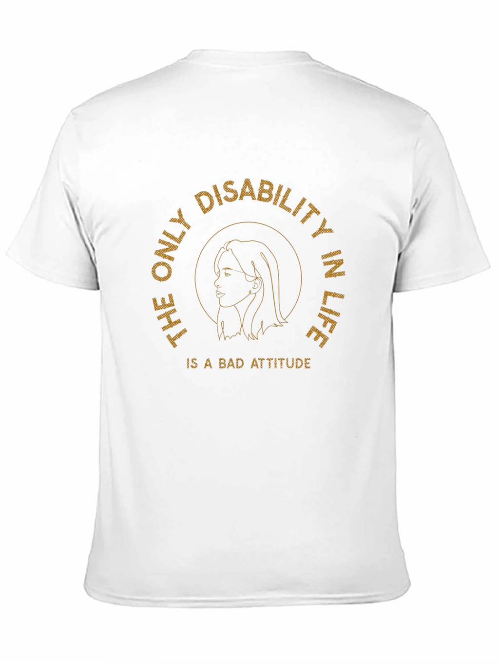 Inspirational Graphic T-Shirt - Bad Attitude