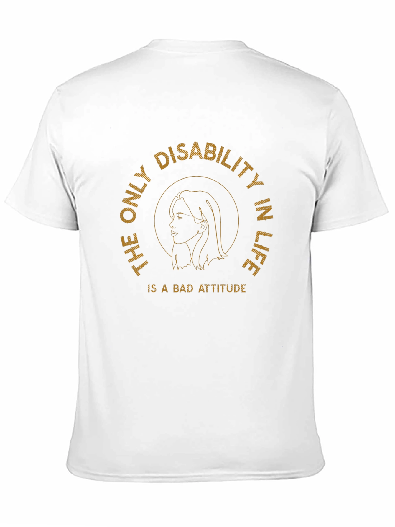 Inspirational Graphic T-Shirt - Bad Attitude
