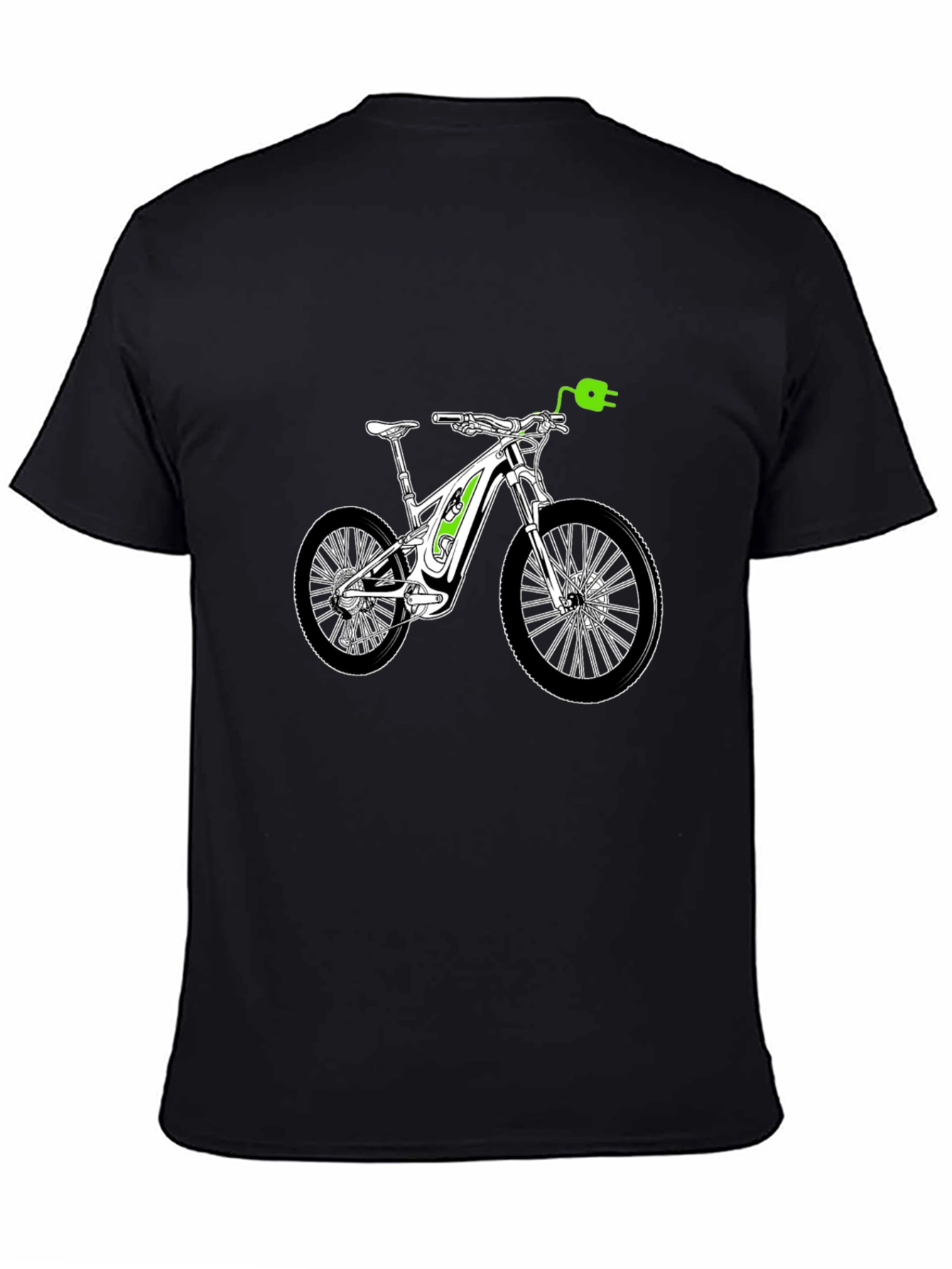 Electric Bike T-Shirt - Ride Green Style