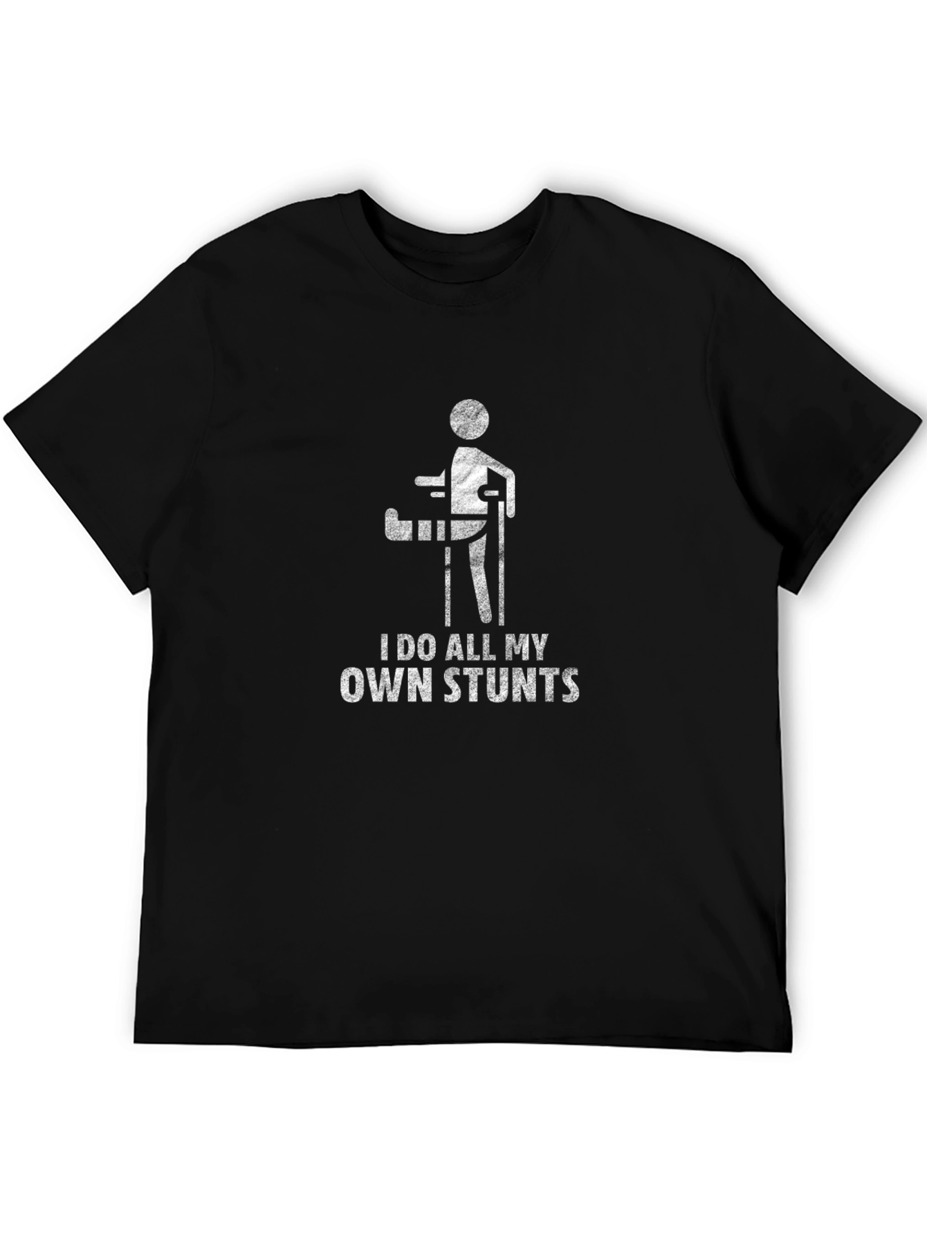 I Do All My Own Stunts Graphic Tee