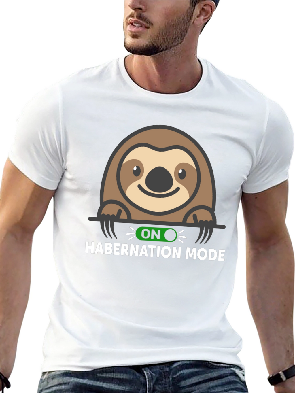 Hibernation Mode Sloth Graphic Tee