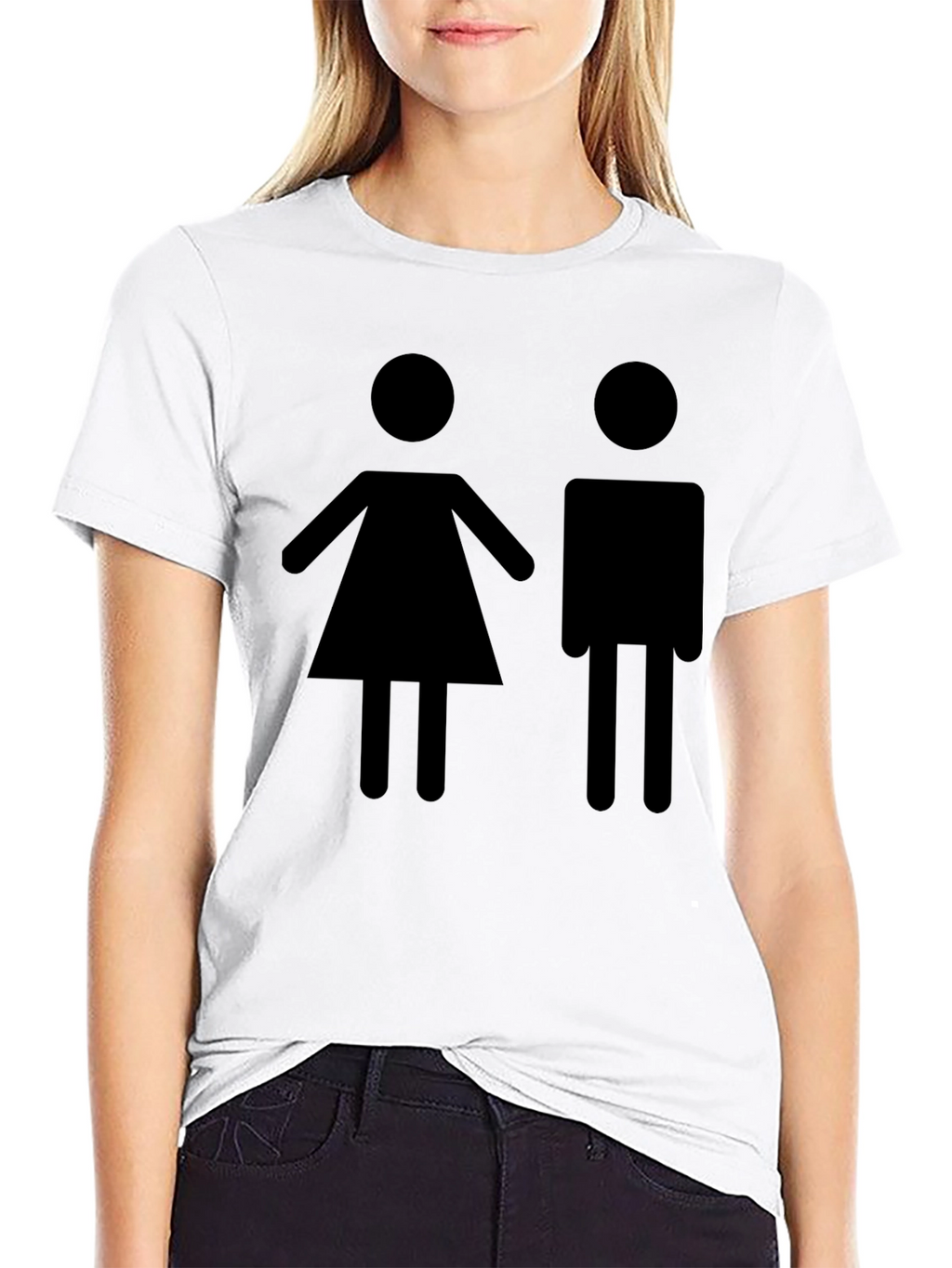 Gender Symbol T-Shirt - Unisex Crew Neck