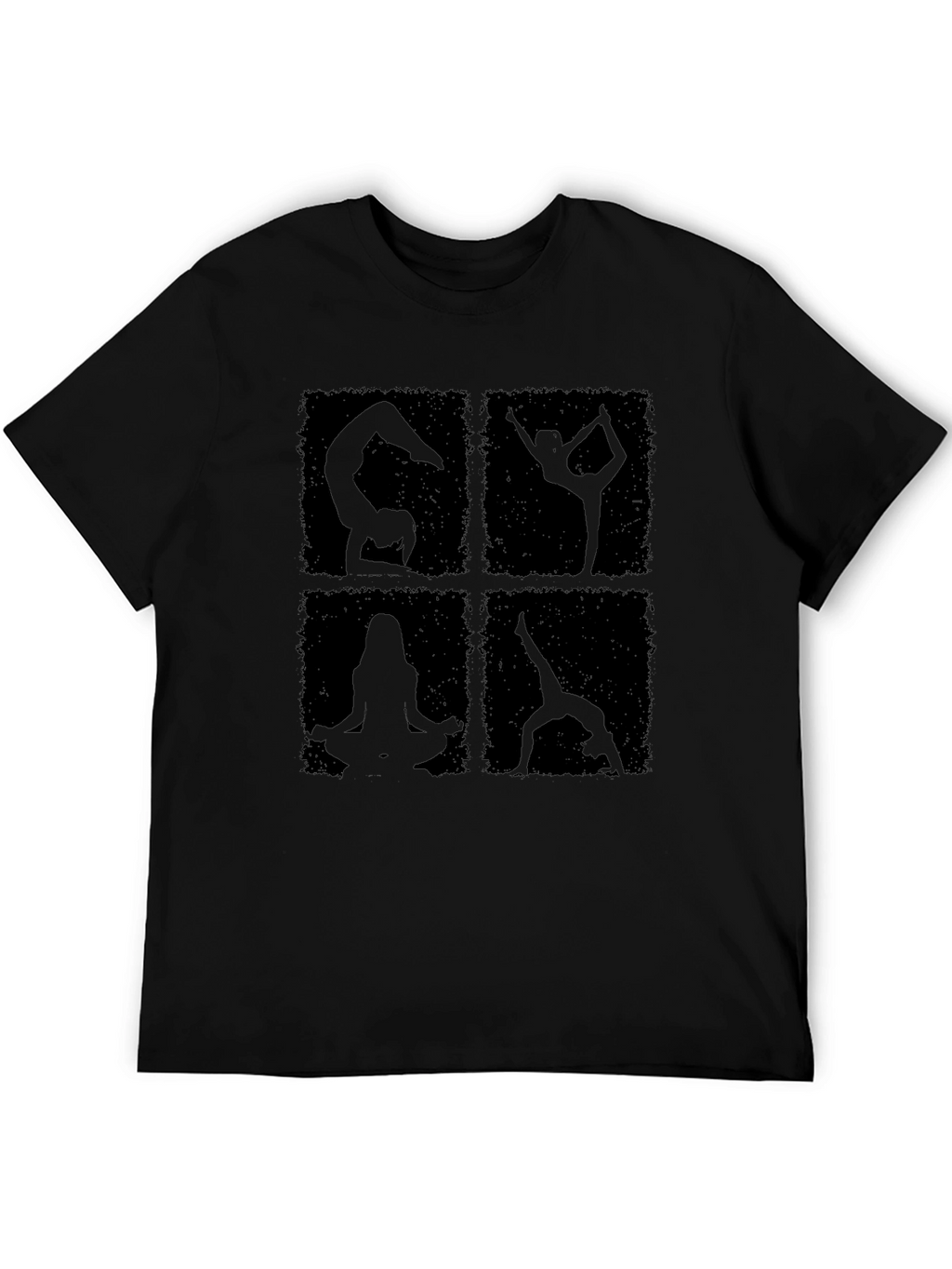 Yoga Pose Graphic Print T-Shirt