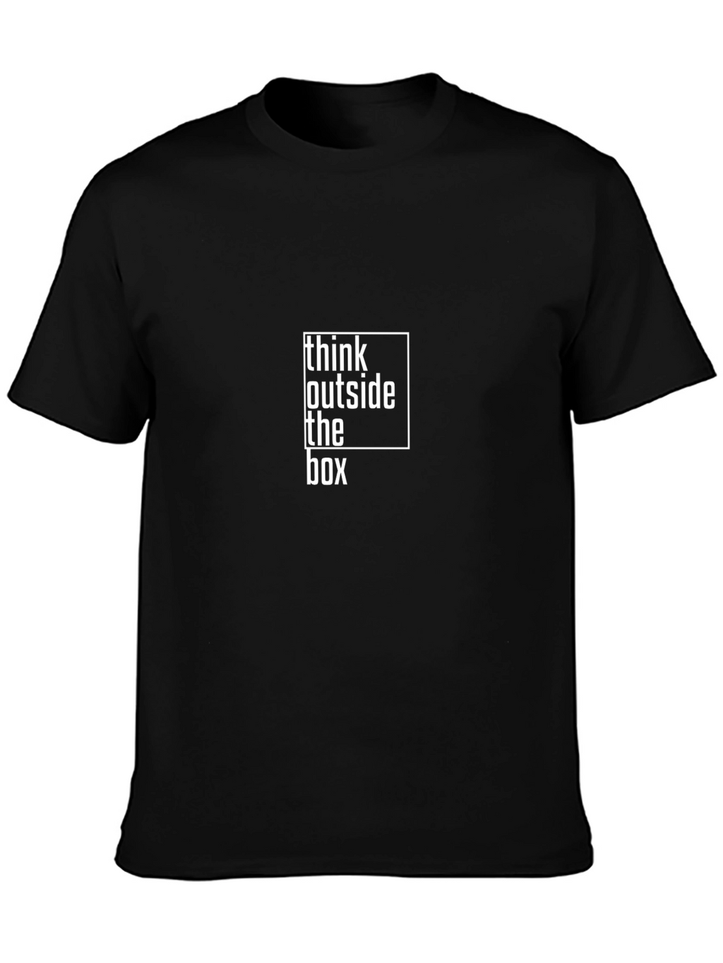 Think Outside the Box Graphic T-Shirt