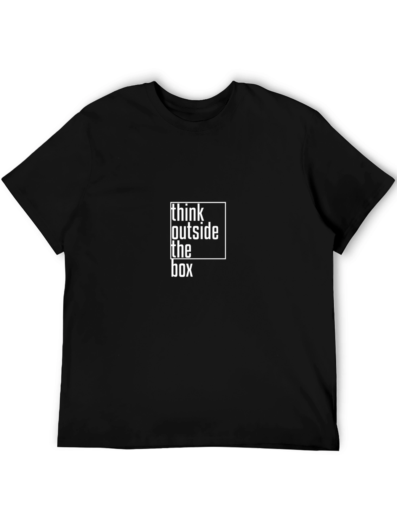 Think Outside the Box Graphic T-Shirt