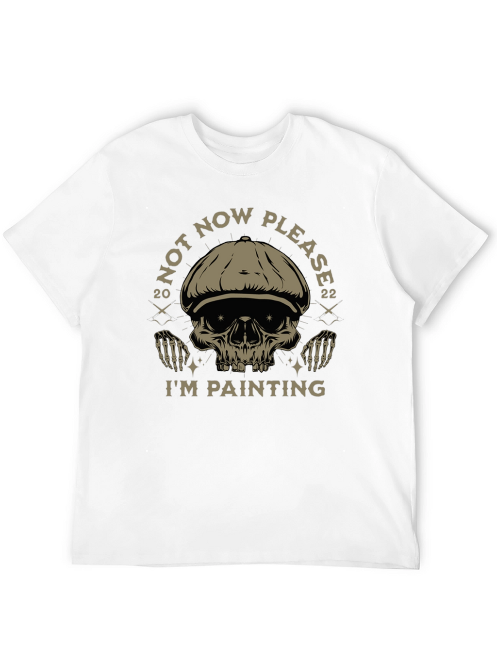 Not Now Please Painting T-Shirt