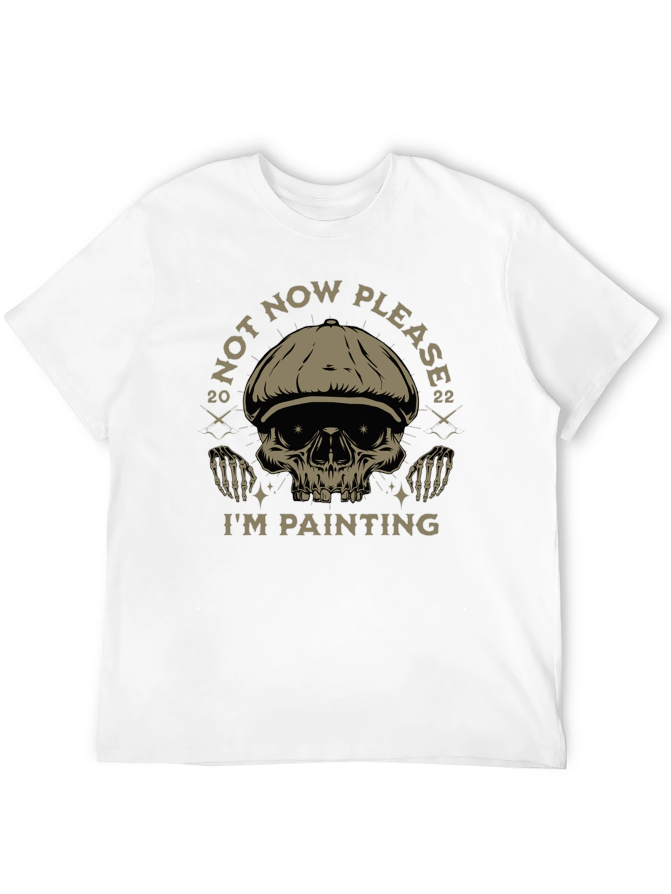 Not Now Please Painting T-Shirt