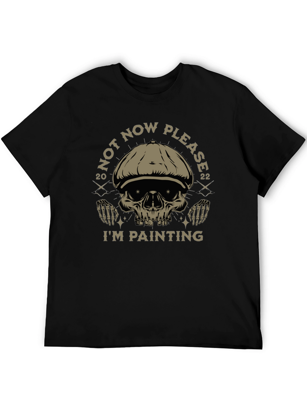 Not Now Please Painting T-Shirt