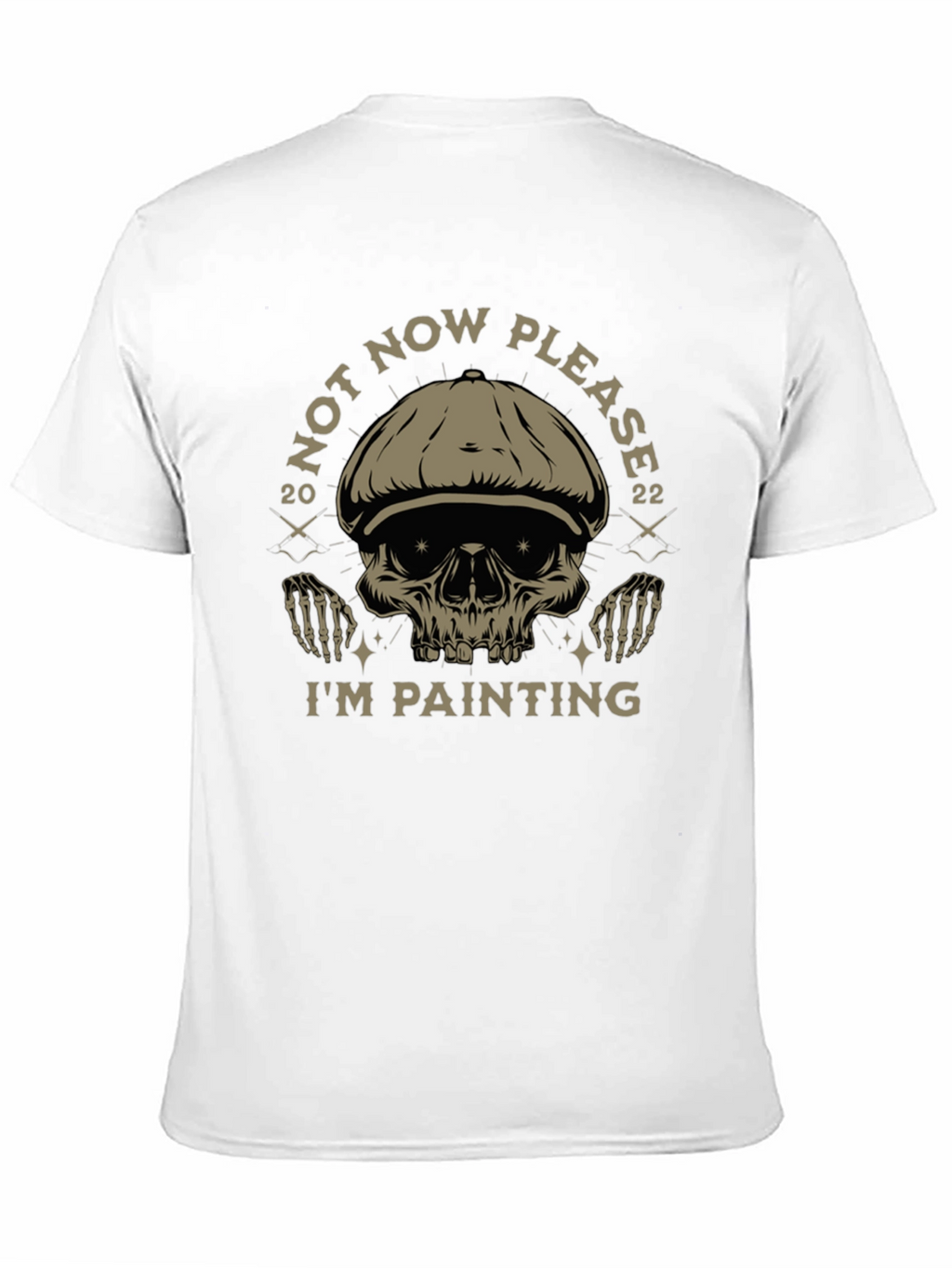 Not Now Please Painting T-Shirt