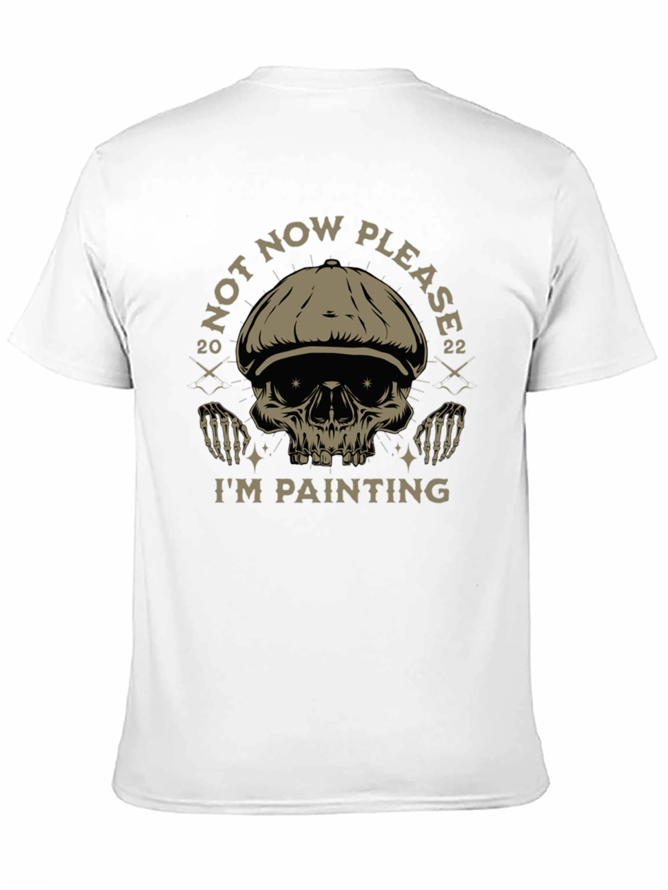 Not Now Please Painting T-Shirt