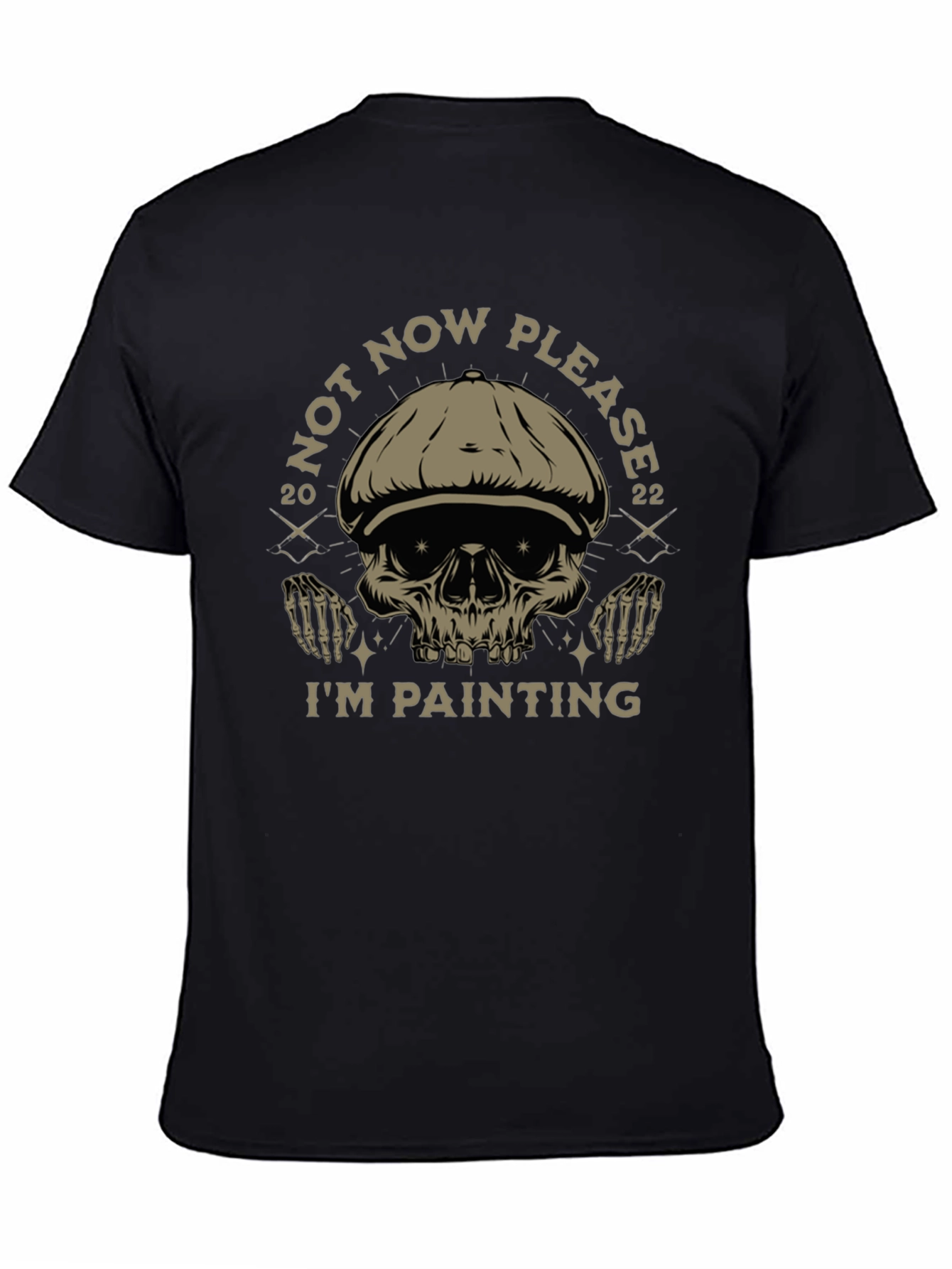 Not Now Please Painting T-Shirt