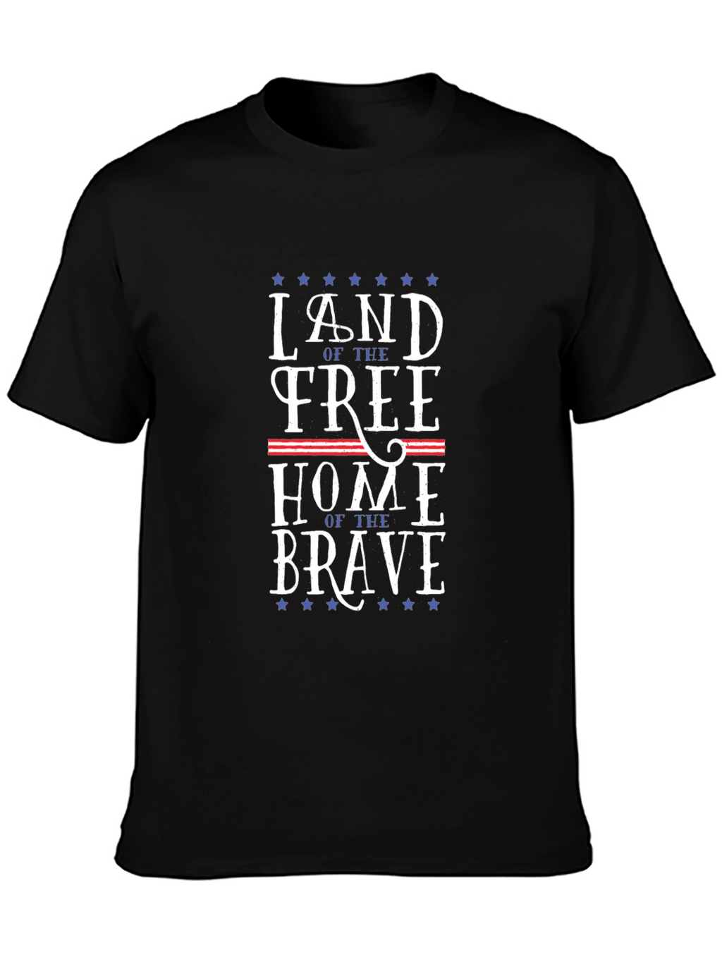Land of the Free T-Shirt - Patriotic Graphic Tee