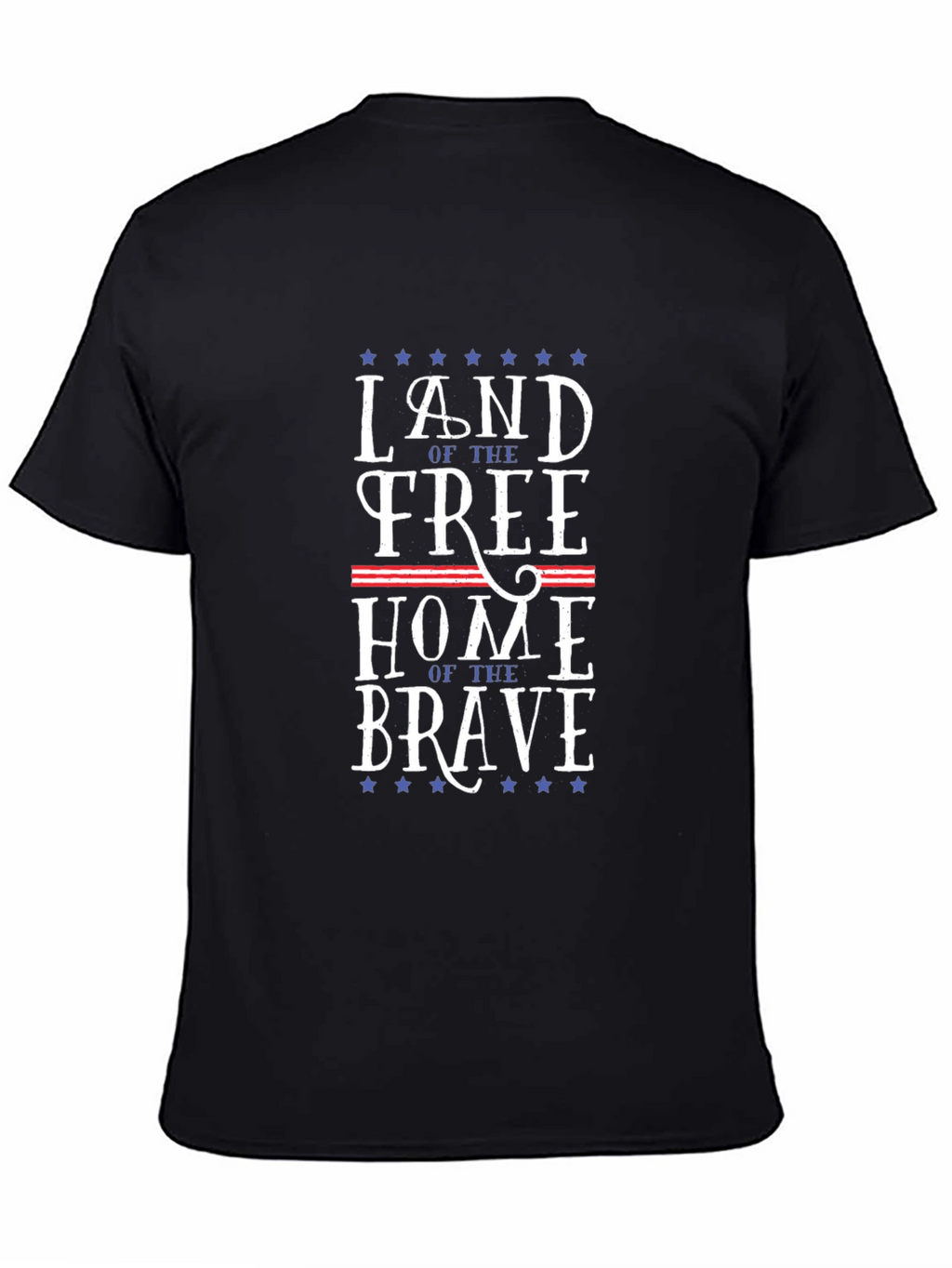 Land of the Free T-Shirt - Patriotic Graphic Tee