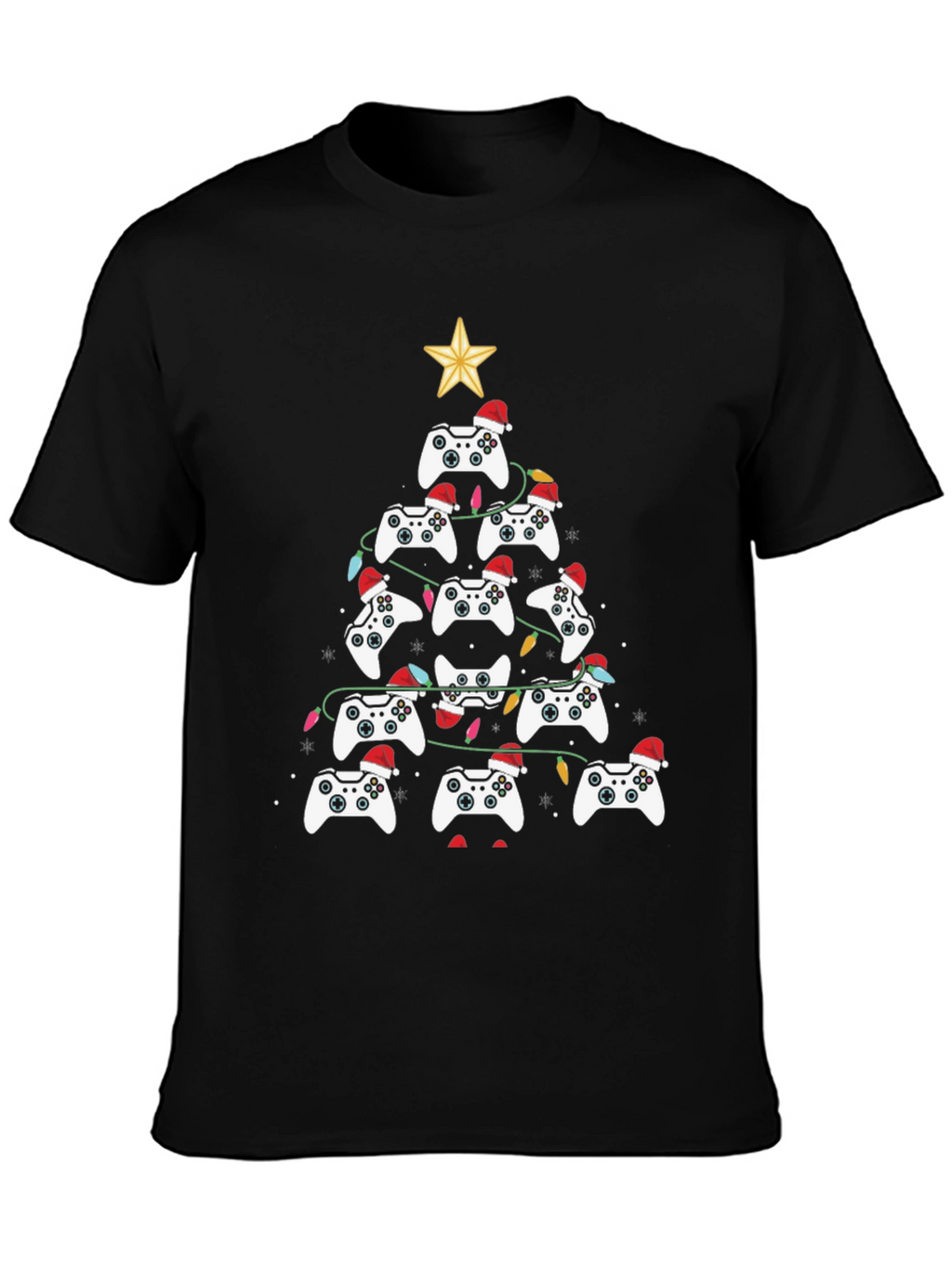 Gamer Christmas Tree T-Shirt