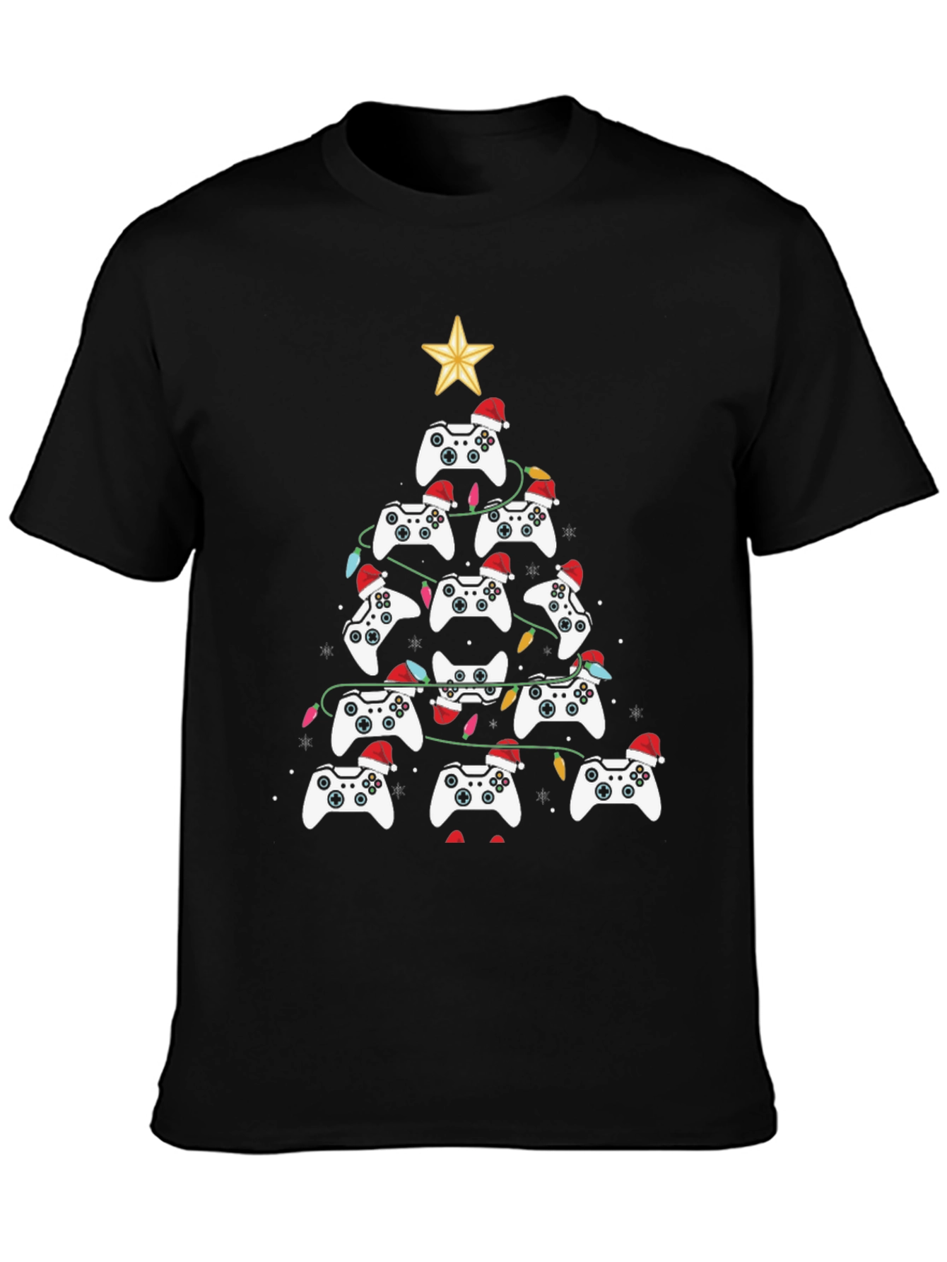 Gamer Christmas Tree T-Shirt