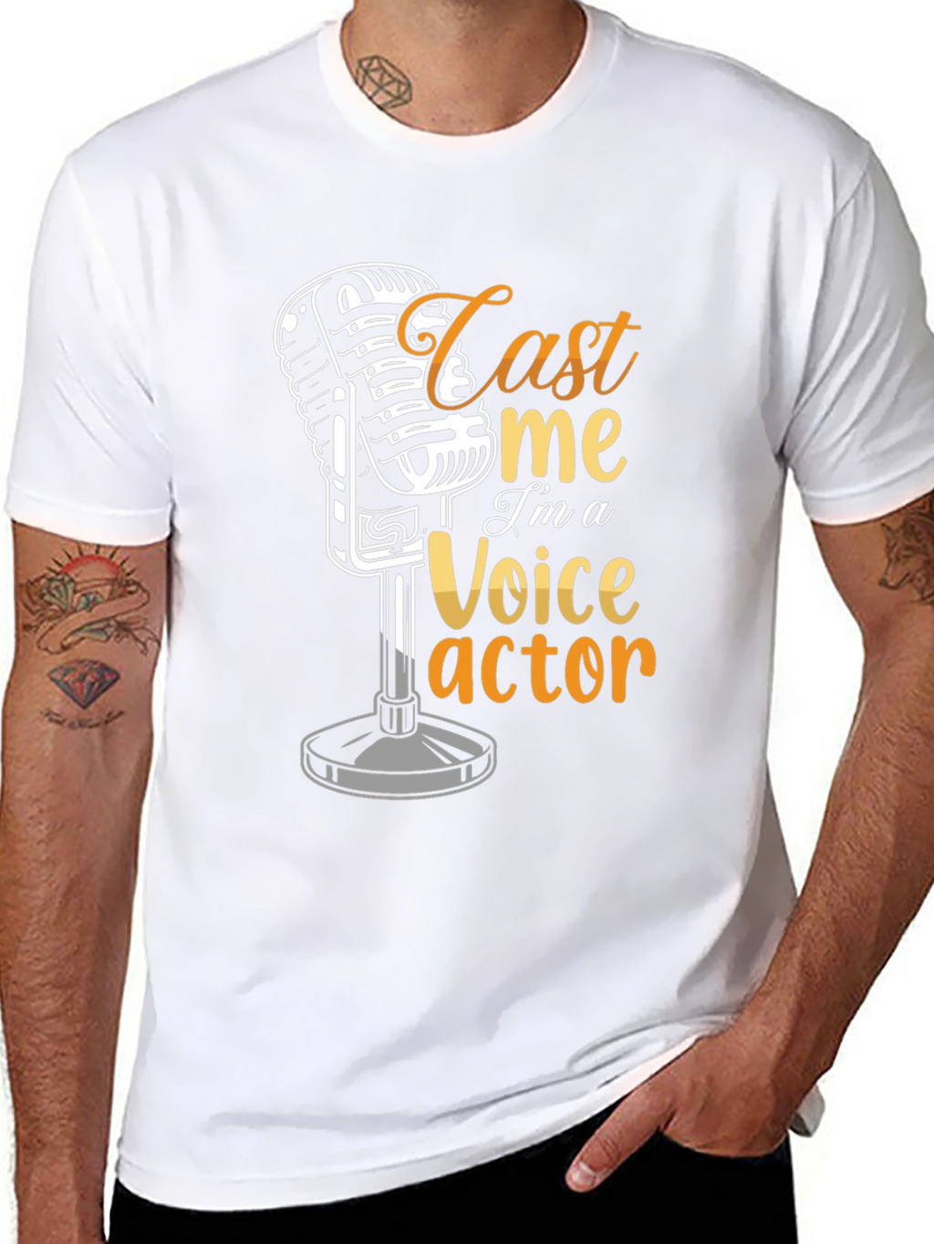 Cast Me Im a Voice Actor T-Shirt