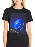 Neon Parking Sign Graphic Tee
