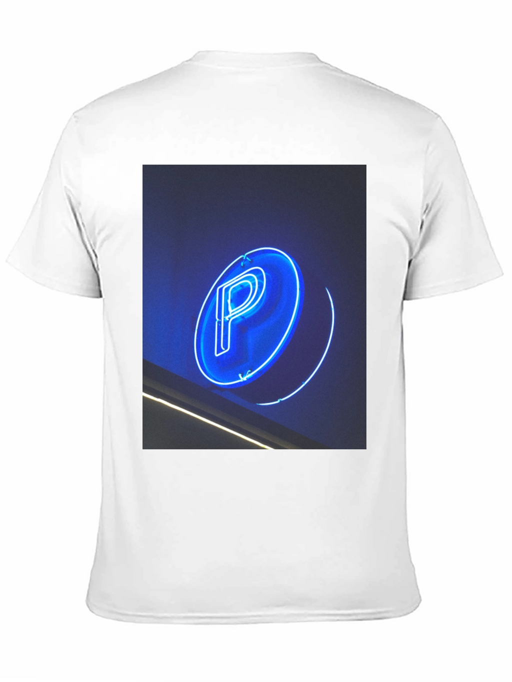 Neon Parking Sign Graphic Tee