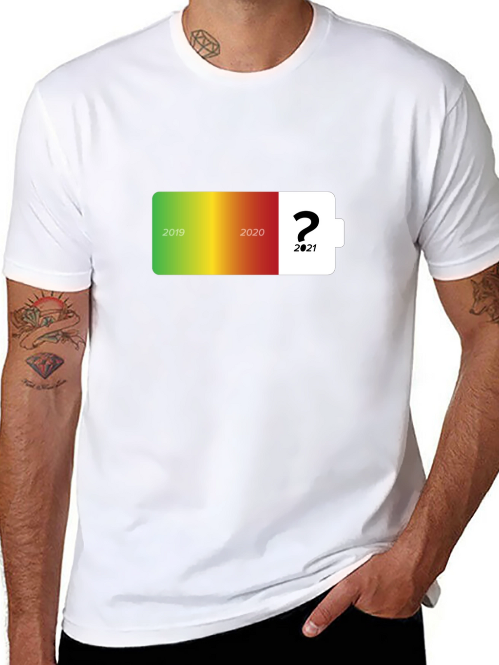 2019-2021 Battery Level T-Shirt - Whats Next?