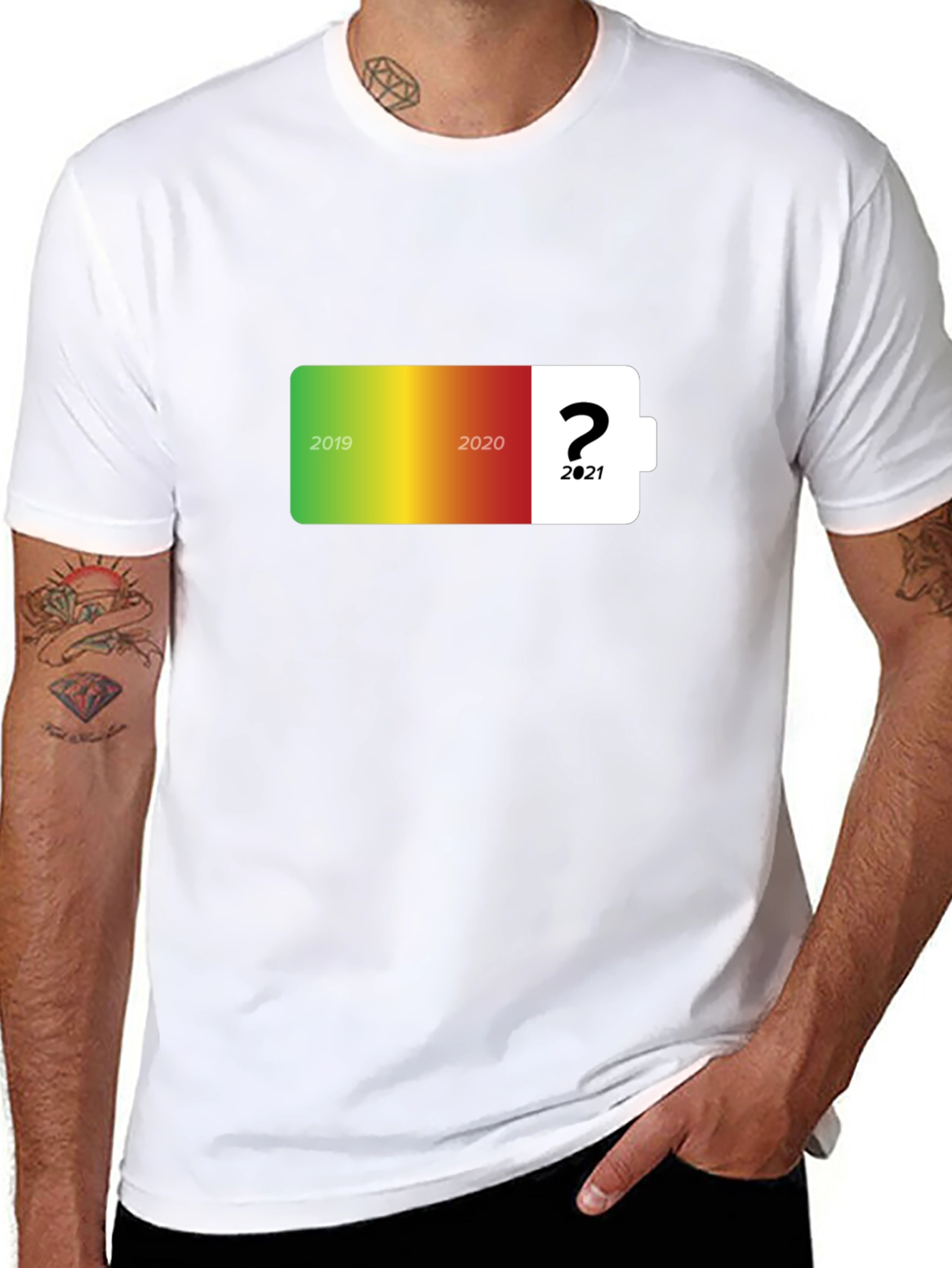 2019-2021 Battery Level T-Shirt - Whats Next?