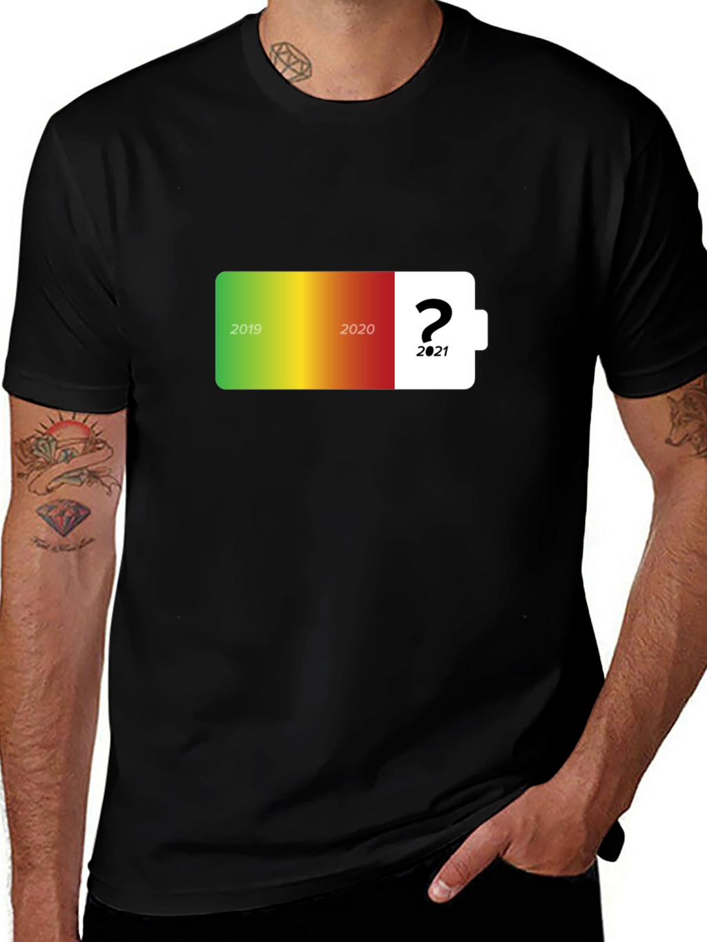 2019-2021 Battery Level T-Shirt - Whats Next?
