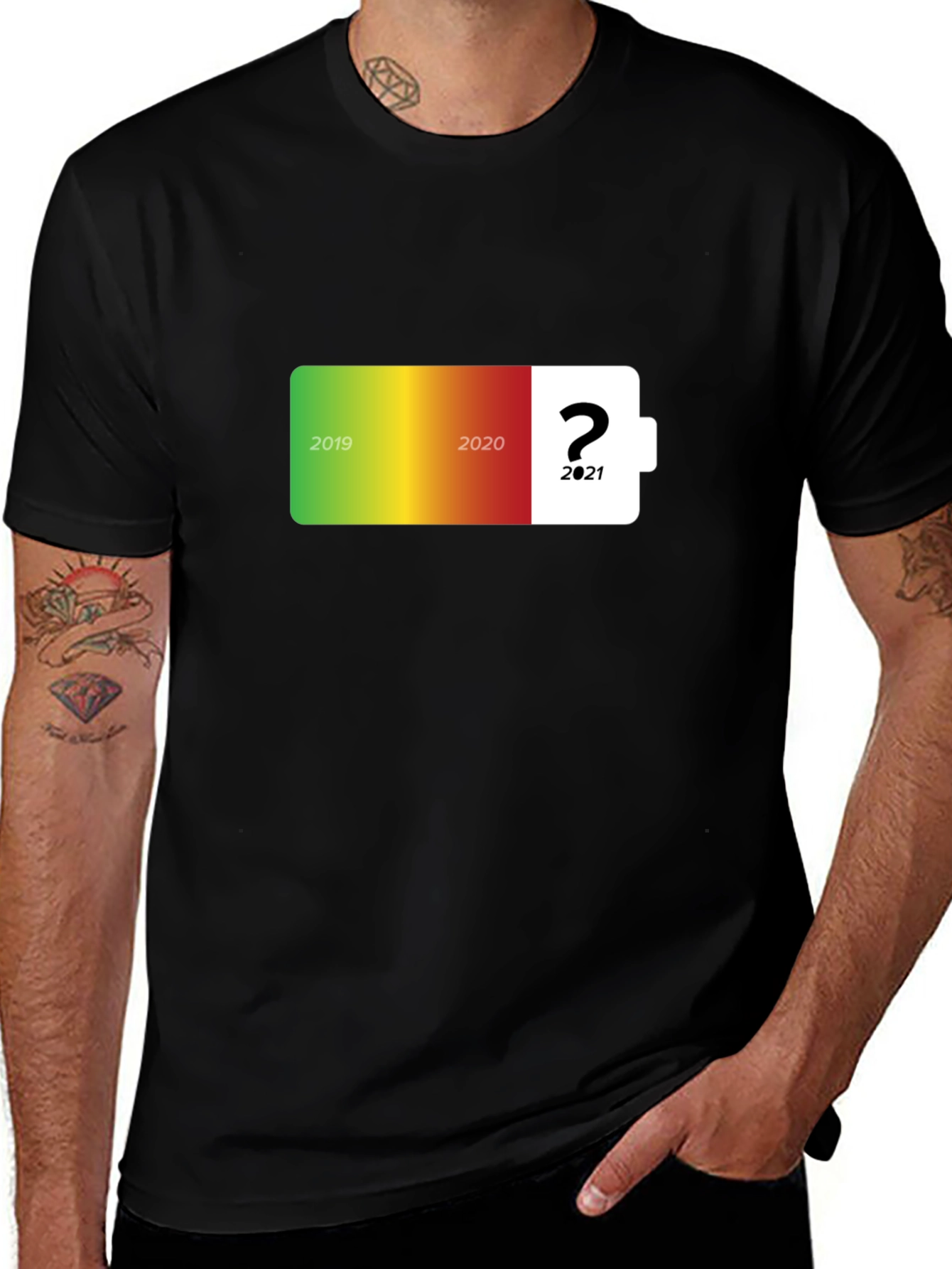 2019-2021 Battery Level T-Shirt - Whats Next?