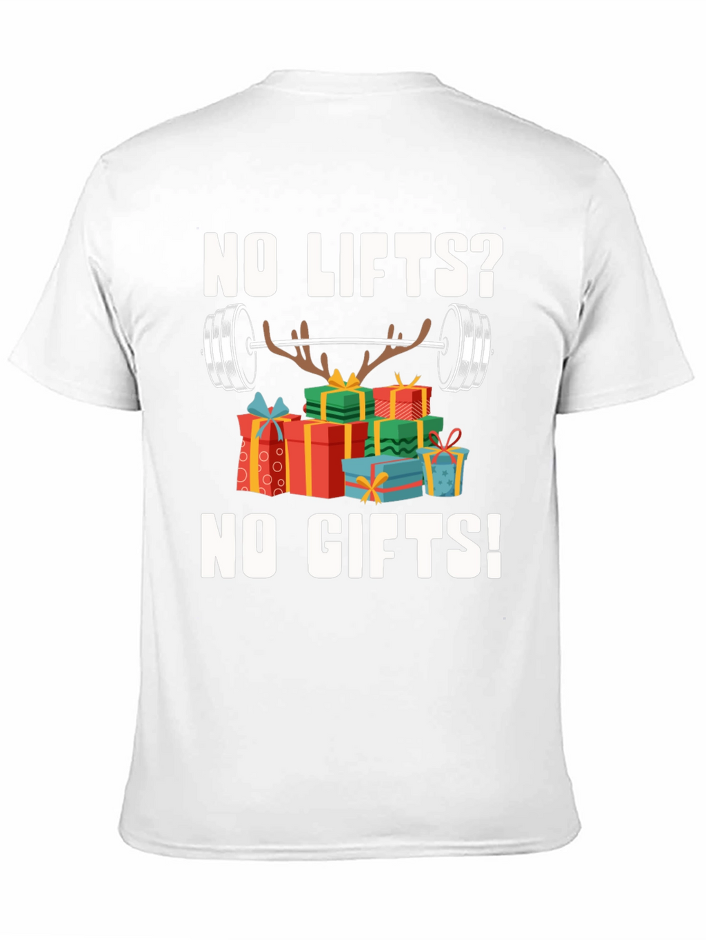 Funny Christmas Workout Gift T-Shirt