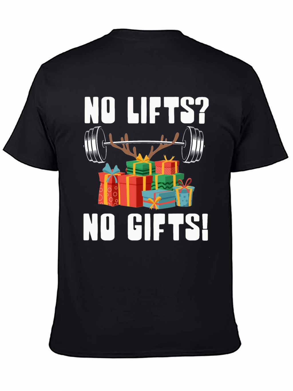 Funny Christmas Workout Gift T-Shirt