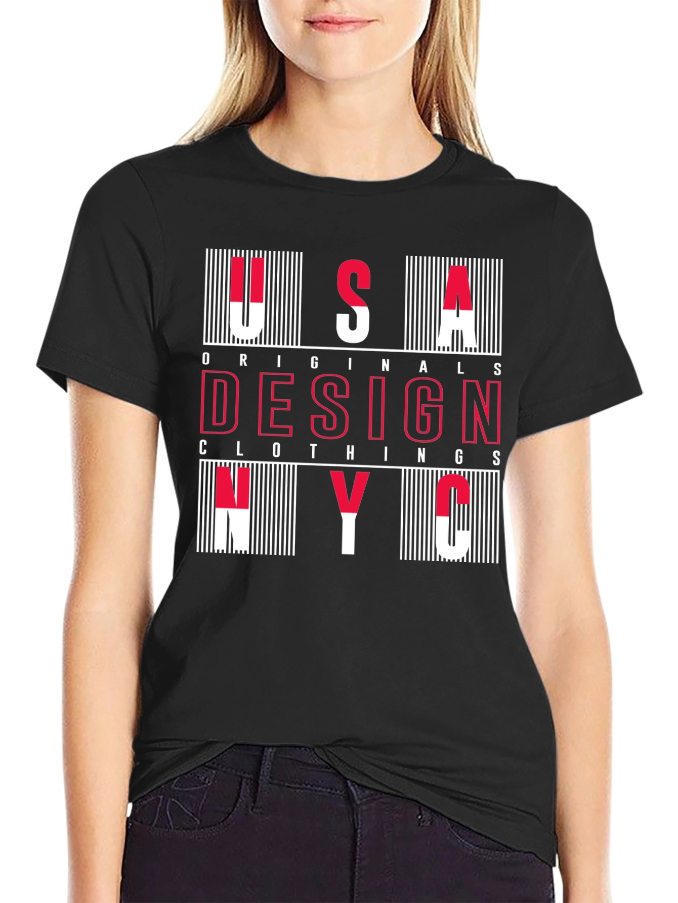 Modern USA NYC Graphic Tee