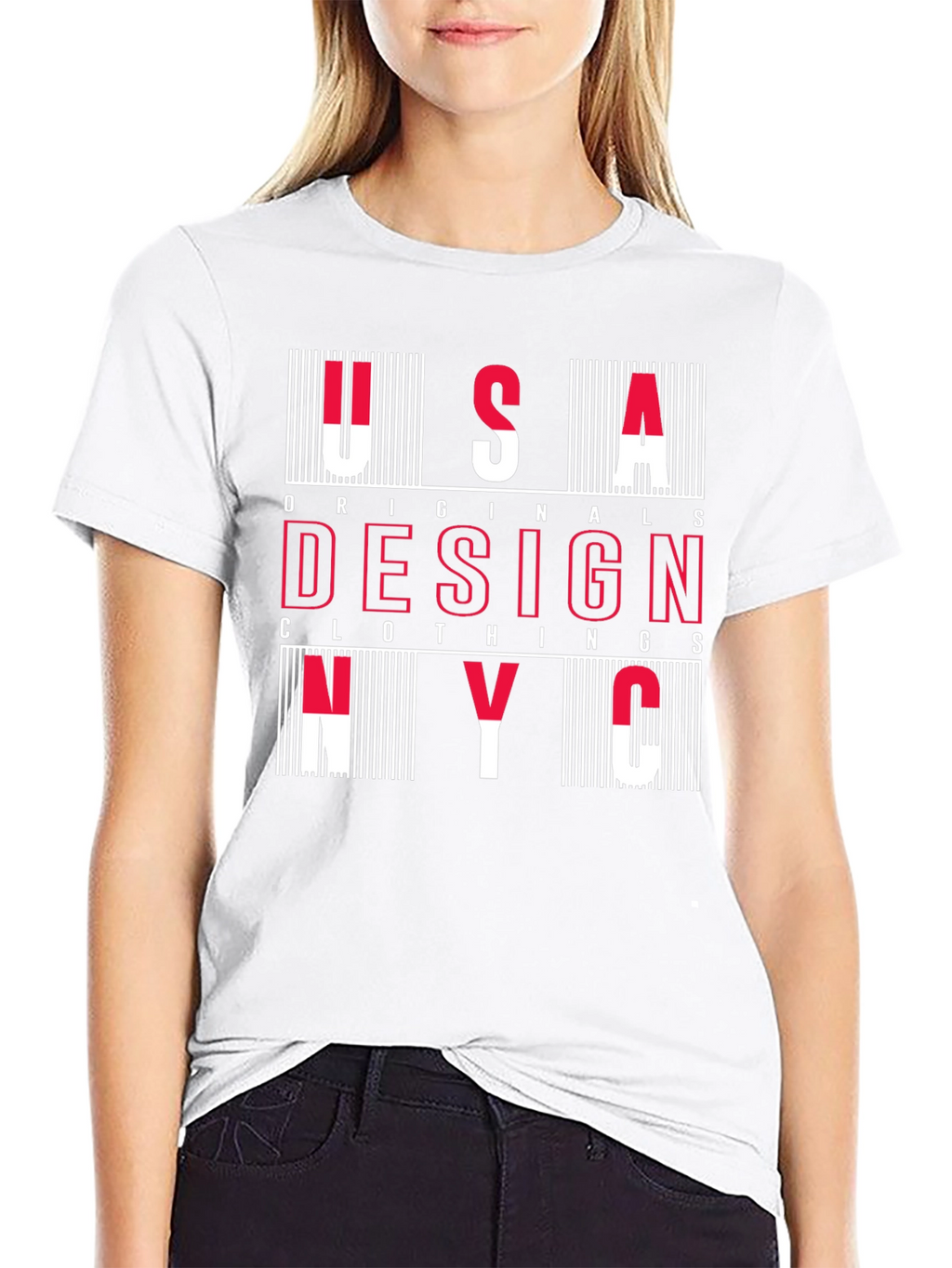 Modern USA NYC Graphic Tee