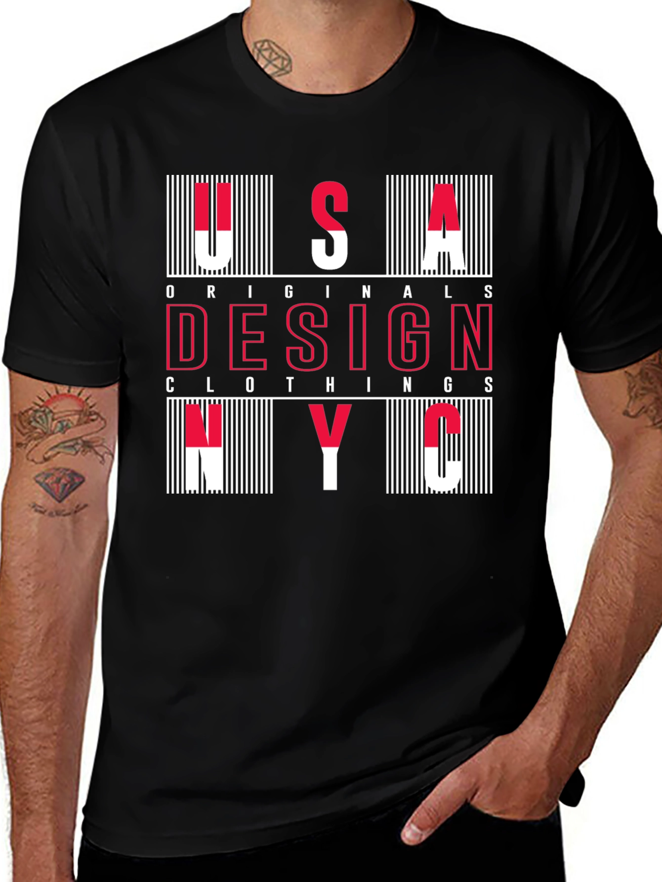 Modern USA NYC Graphic Tee