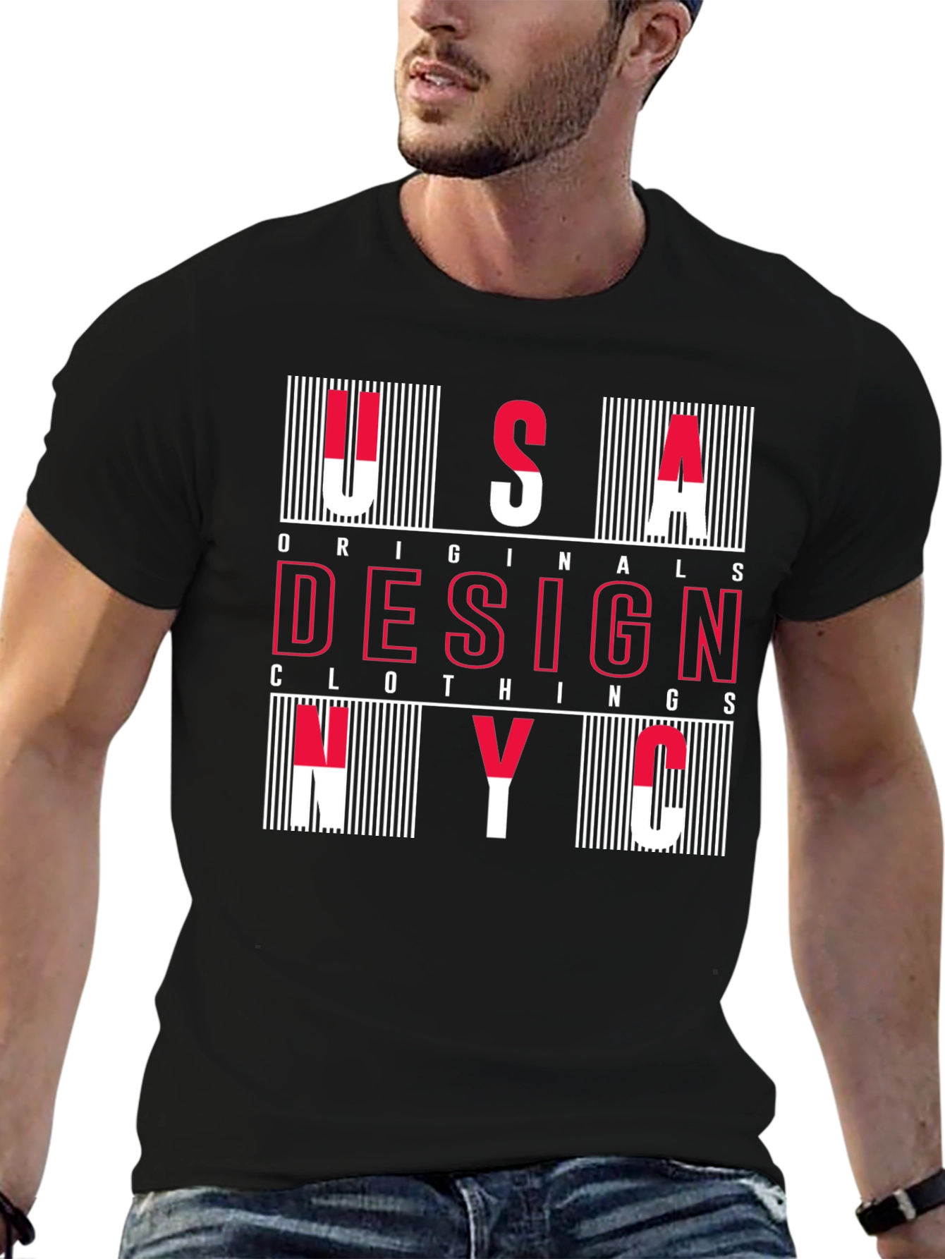 Modern USA NYC Graphic Tee