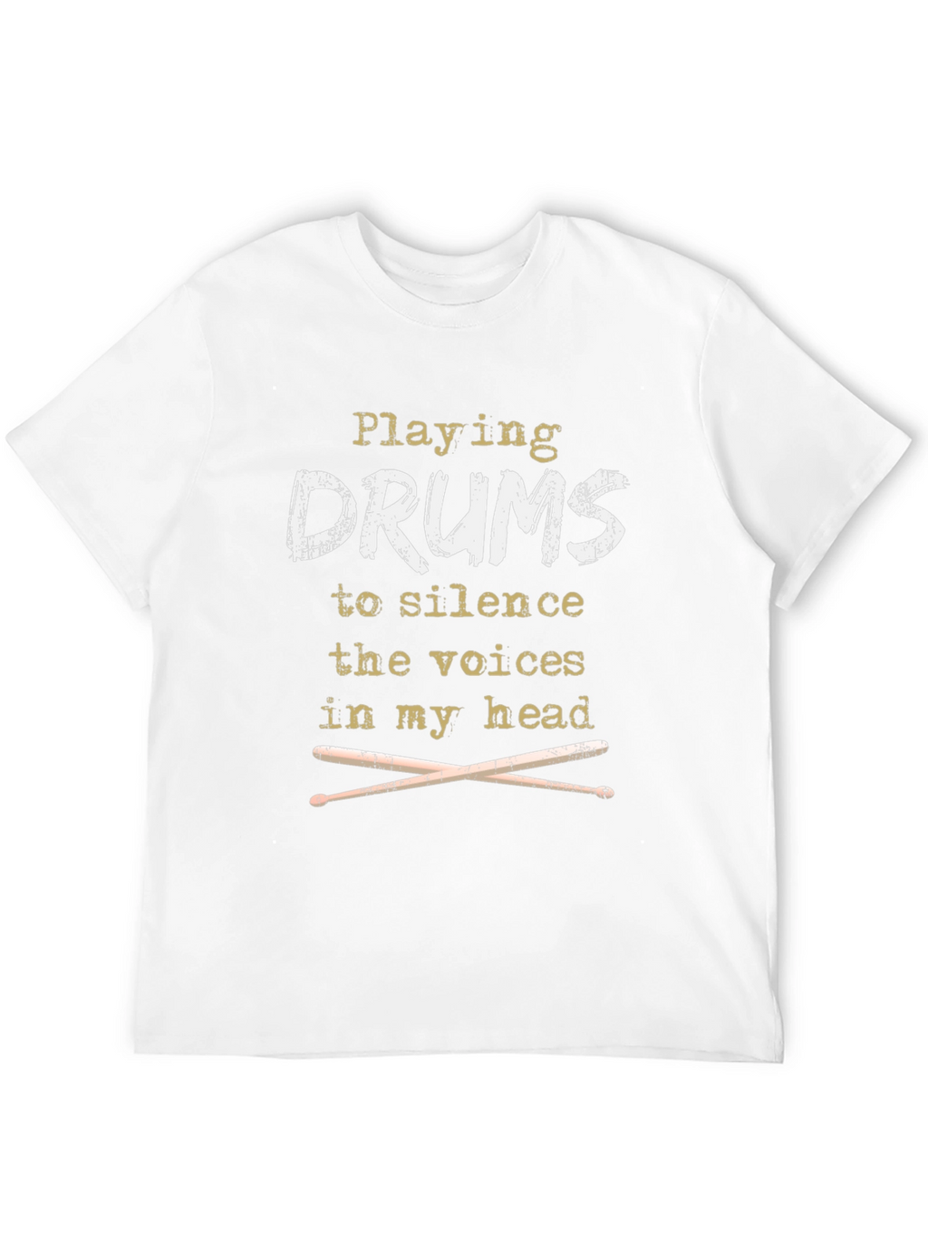 Drummer T-Shirt - Silence the Voices