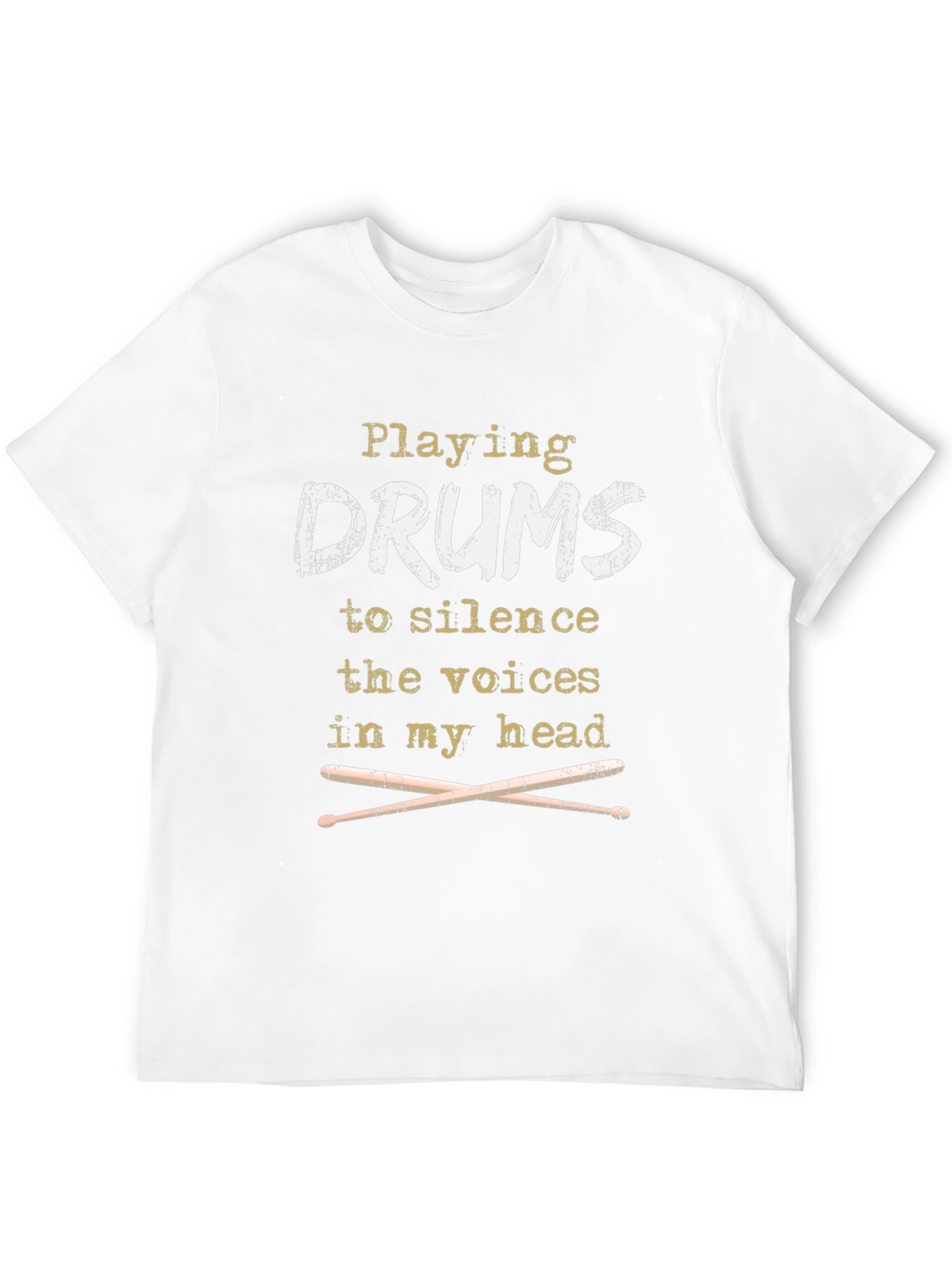 Drummer T-Shirt - Silence the Voices