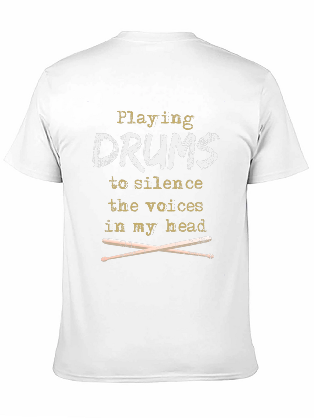 Drummer T-Shirt - Silence the Voices