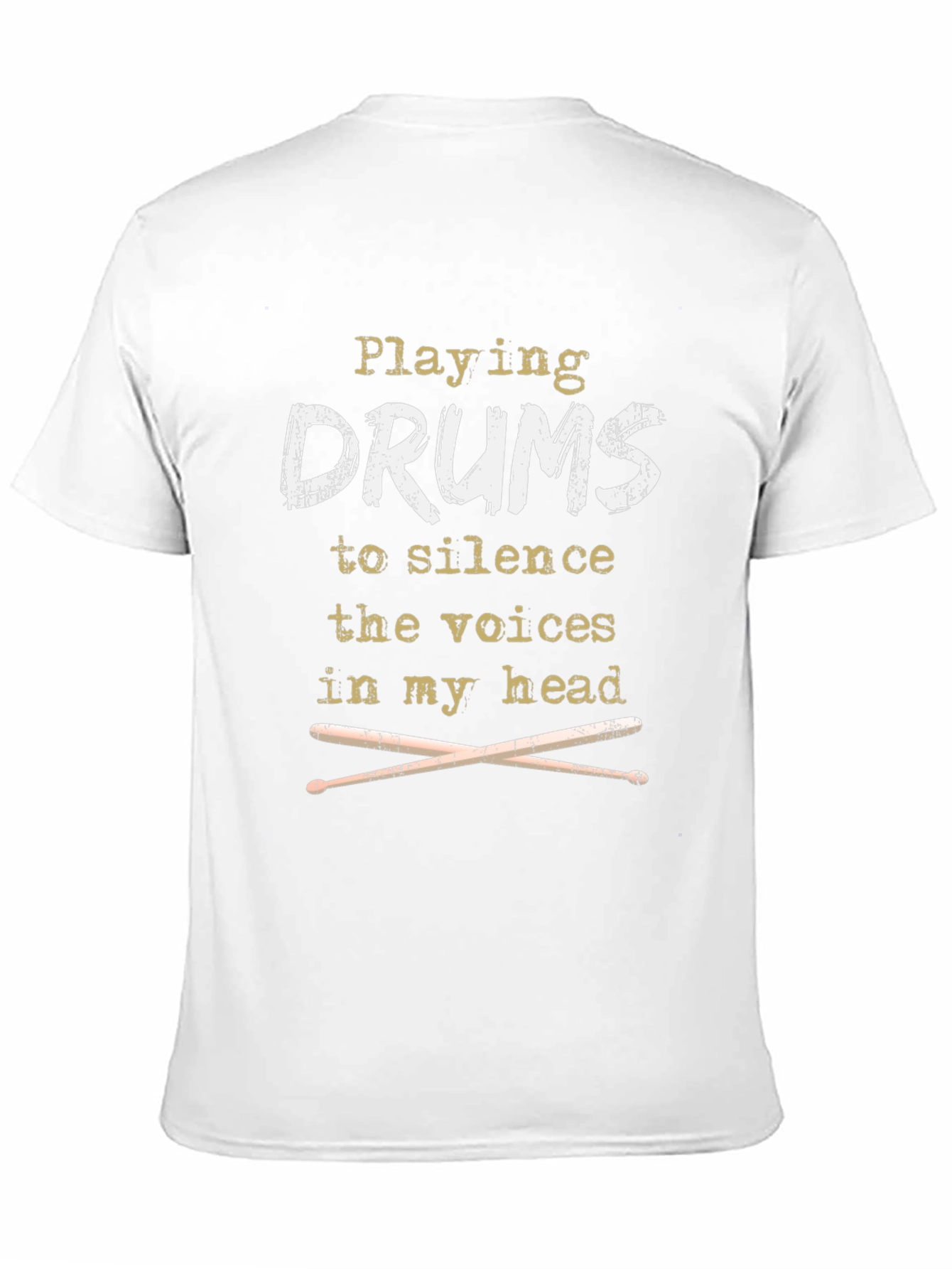 Drummer T-Shirt - Silence the Voices