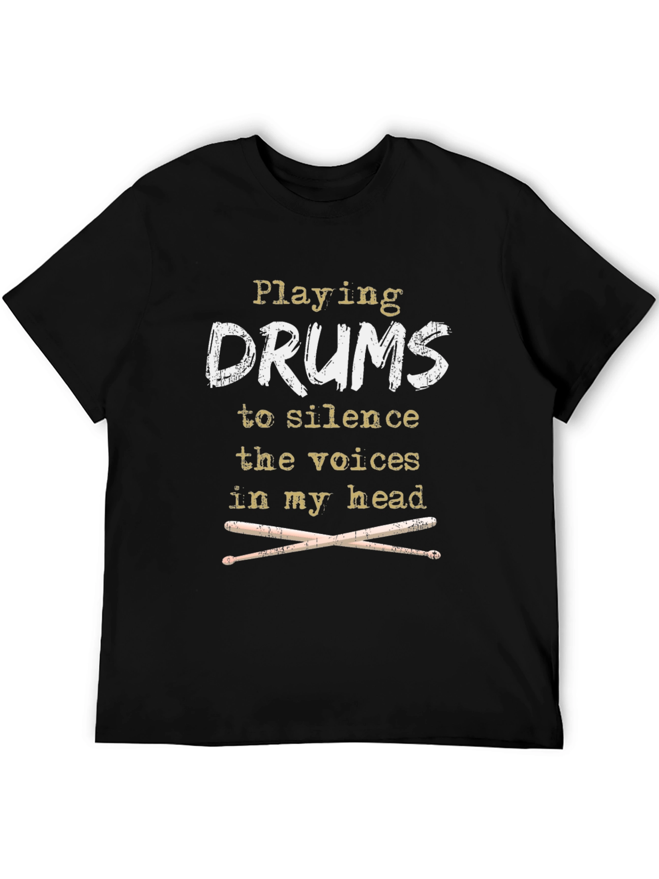 Drummer T-Shirt - Silence the Voices